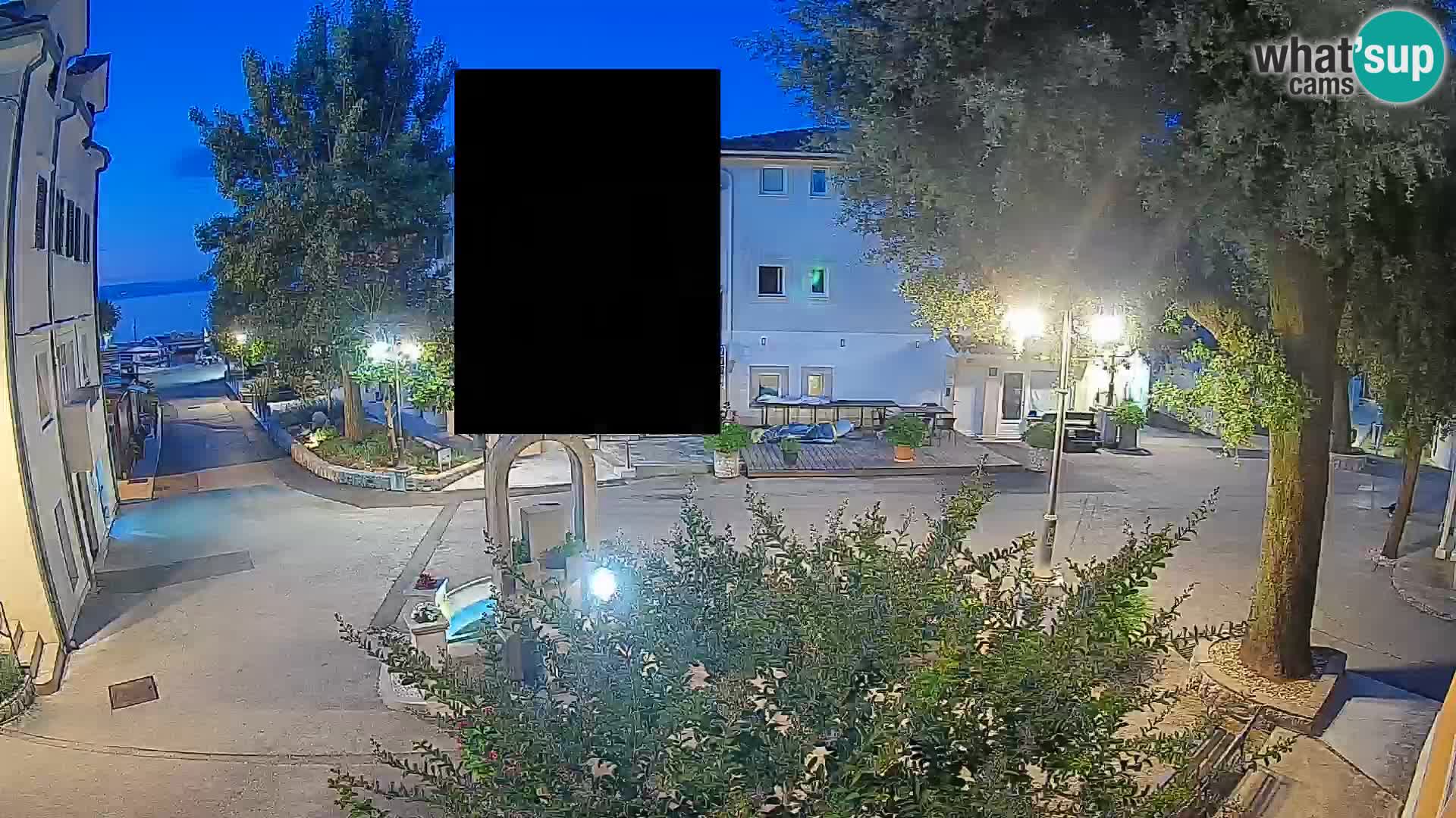 Webcam Mošćenička Draga Zentrum – Liveblick auf das Ortszentrum