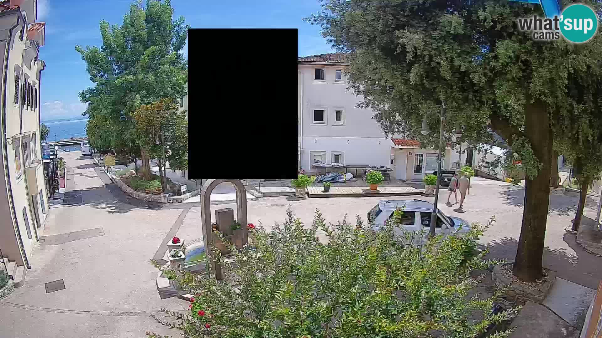 Webcam Mošćenička Draga Zentrum – Liveblick auf das Ortszentrum