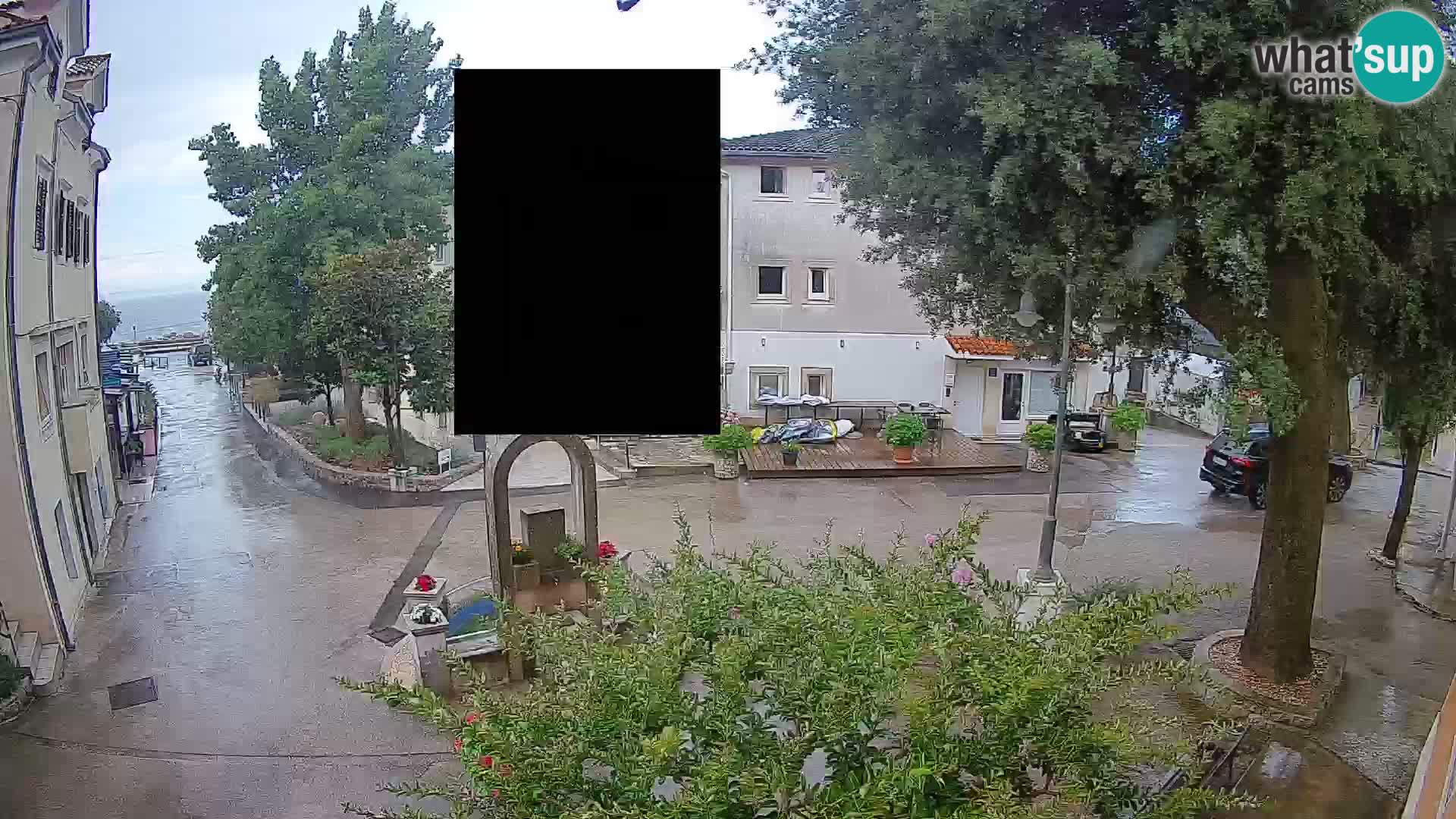 Webcam Mošćenička Draga Zentrum – Liveblick auf das Ortszentrum