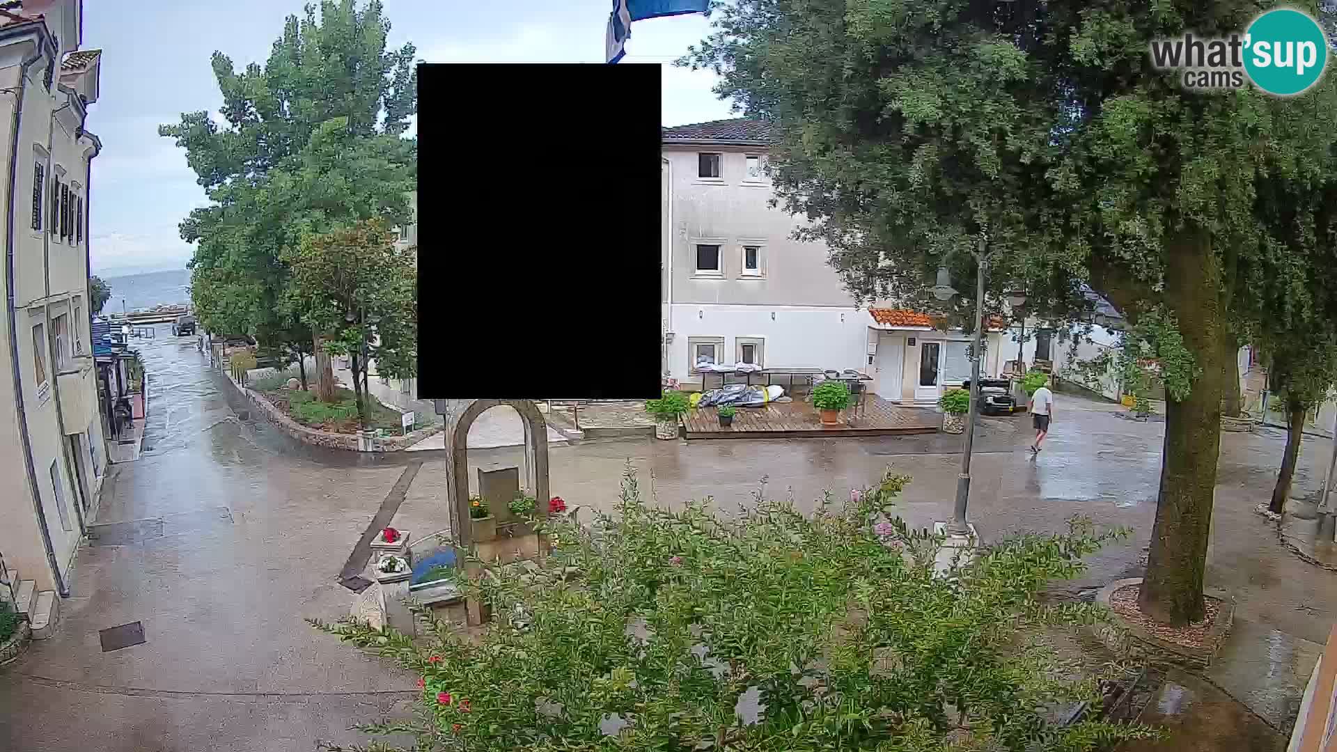 Webcam Mošćenička Draga Zentrum – Liveblick auf das Ortszentrum