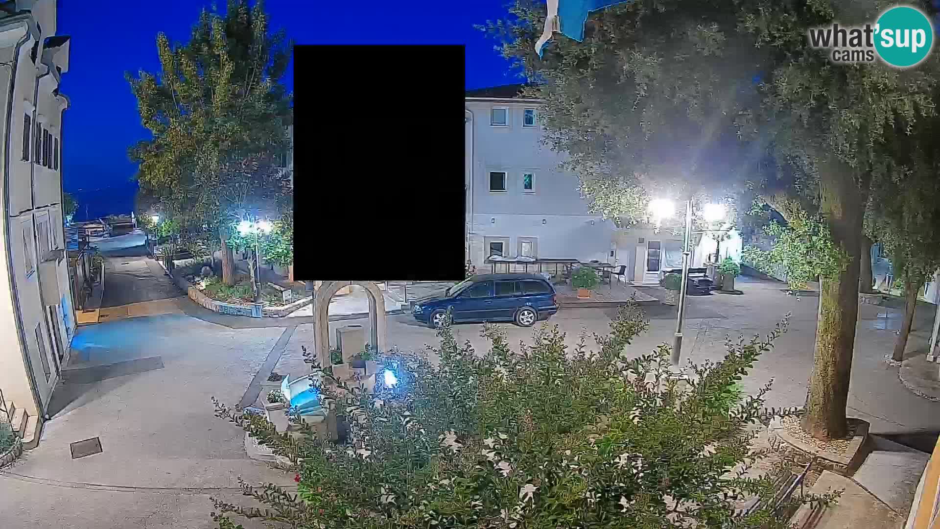 Webcam Centro Draga di Moschiena – Vista live sul centro