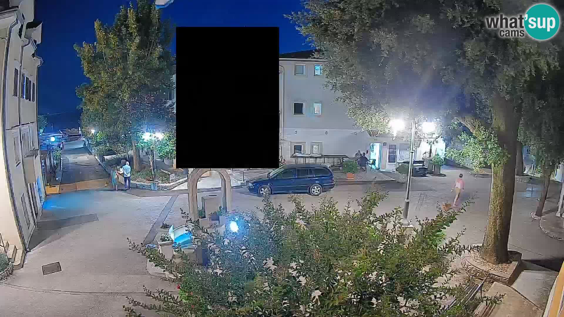 Webcam Mošćenička Draga Center – Live View of the Town Center