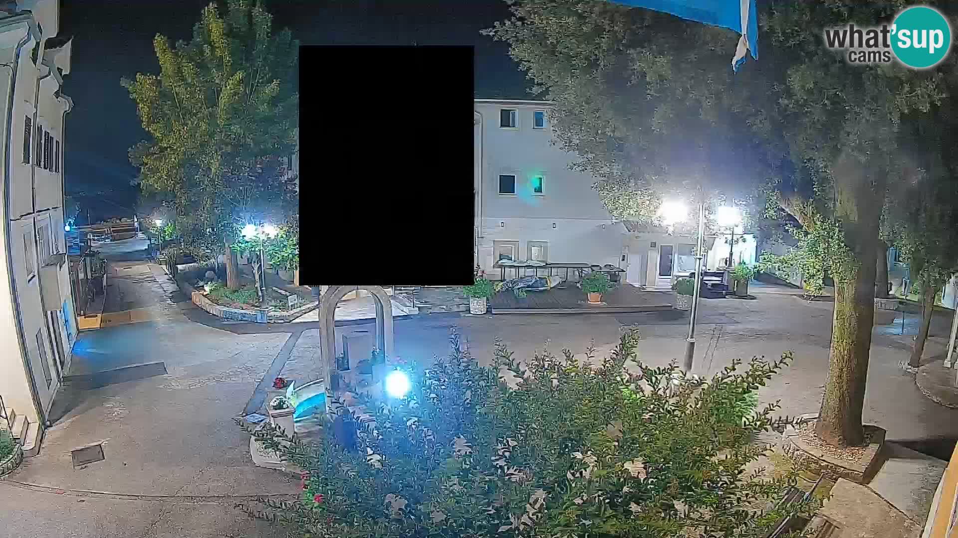 Webcam centre de Mošćenička Draga – Vue en direct du centre-ville