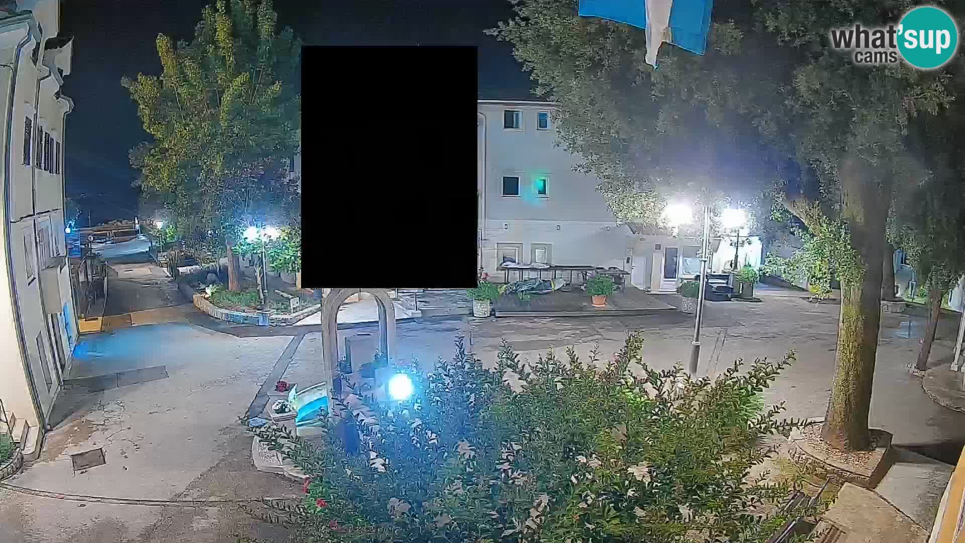 Webcam Centro Draga di Moschiena – Vista live sul centro