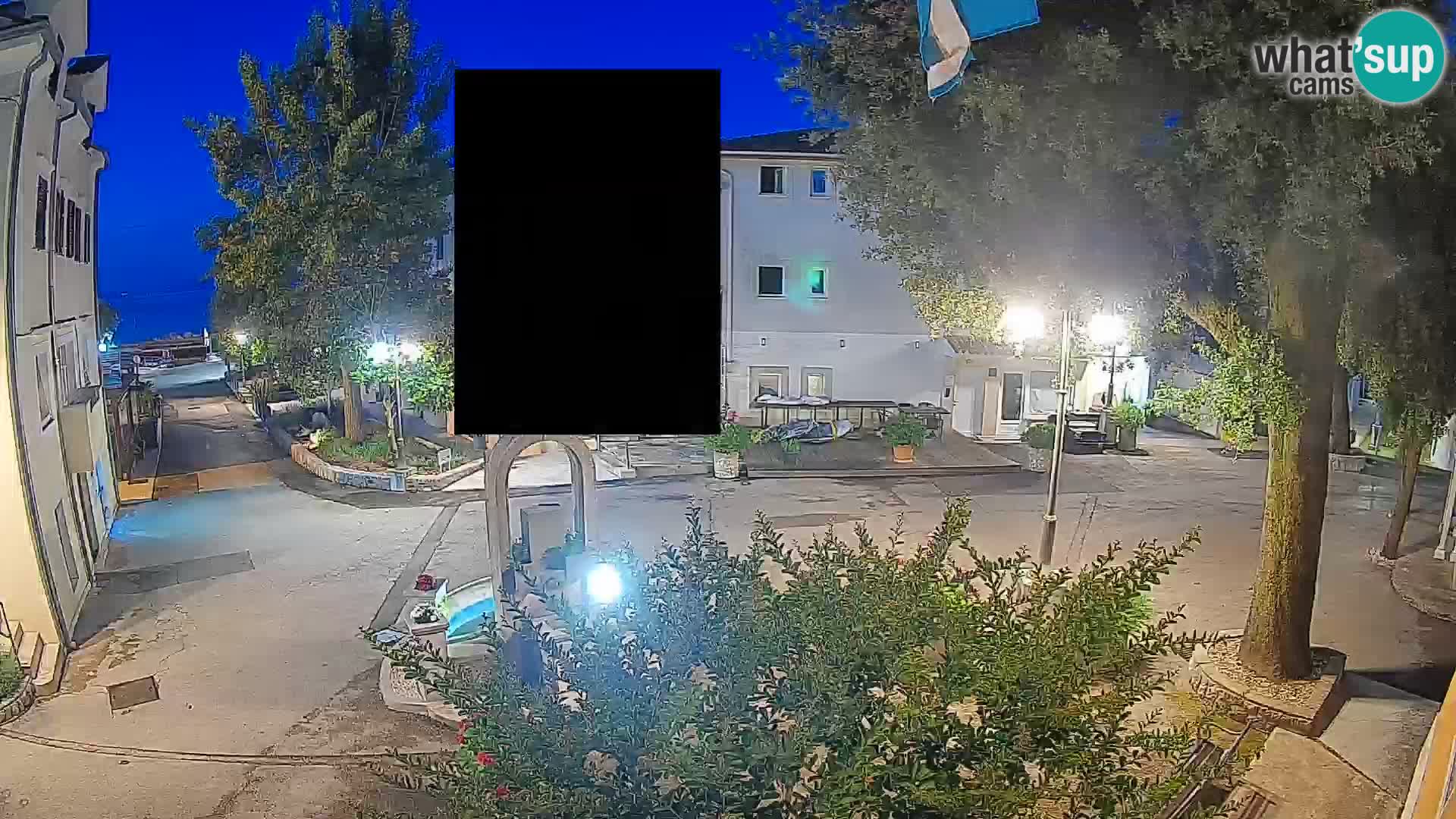 Webcam Centre de Mošćenička Draga – Vue en direct du centre-ville