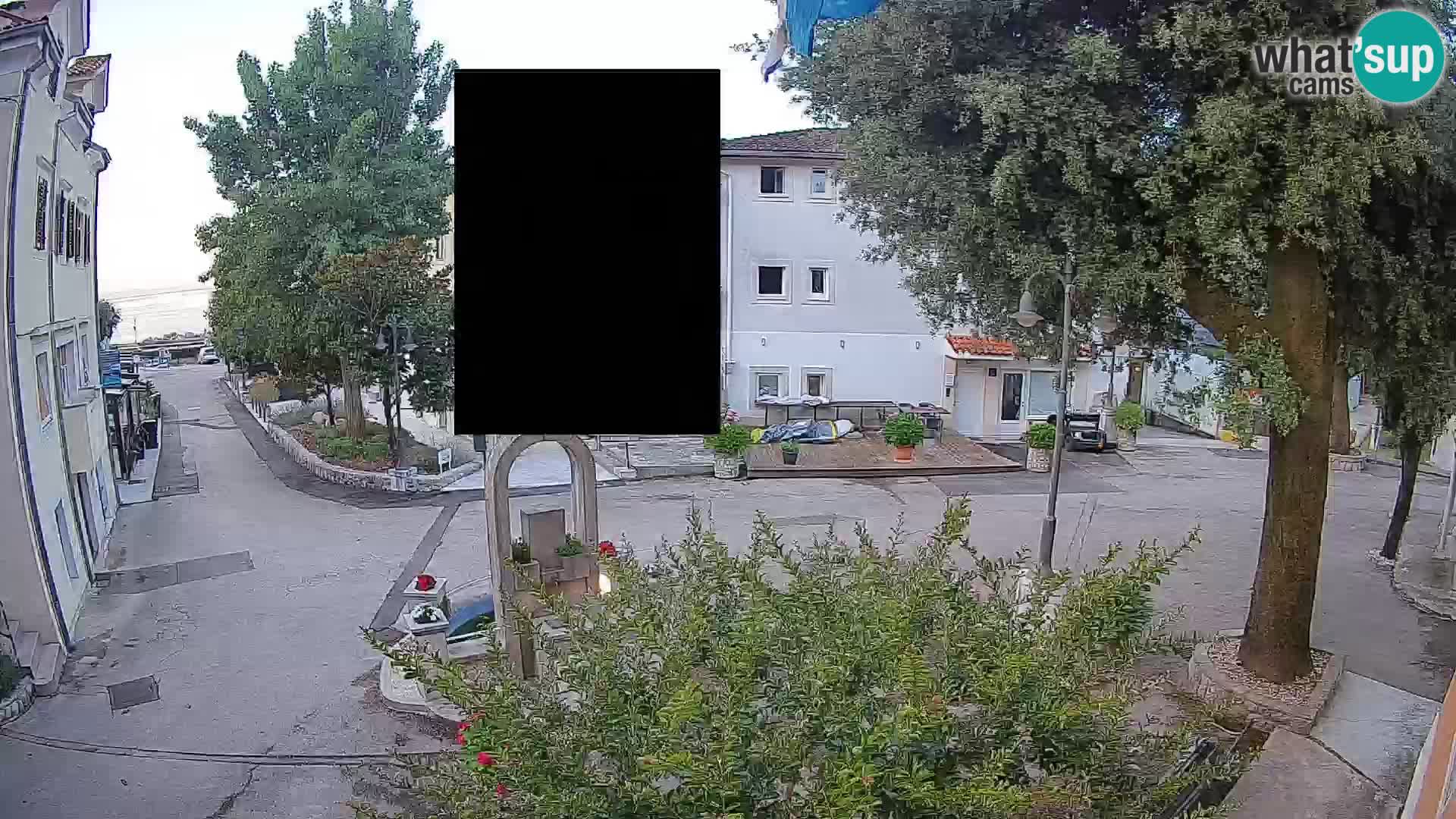 Webcam Centro Draga di Moschiena – Vista live sul centro
