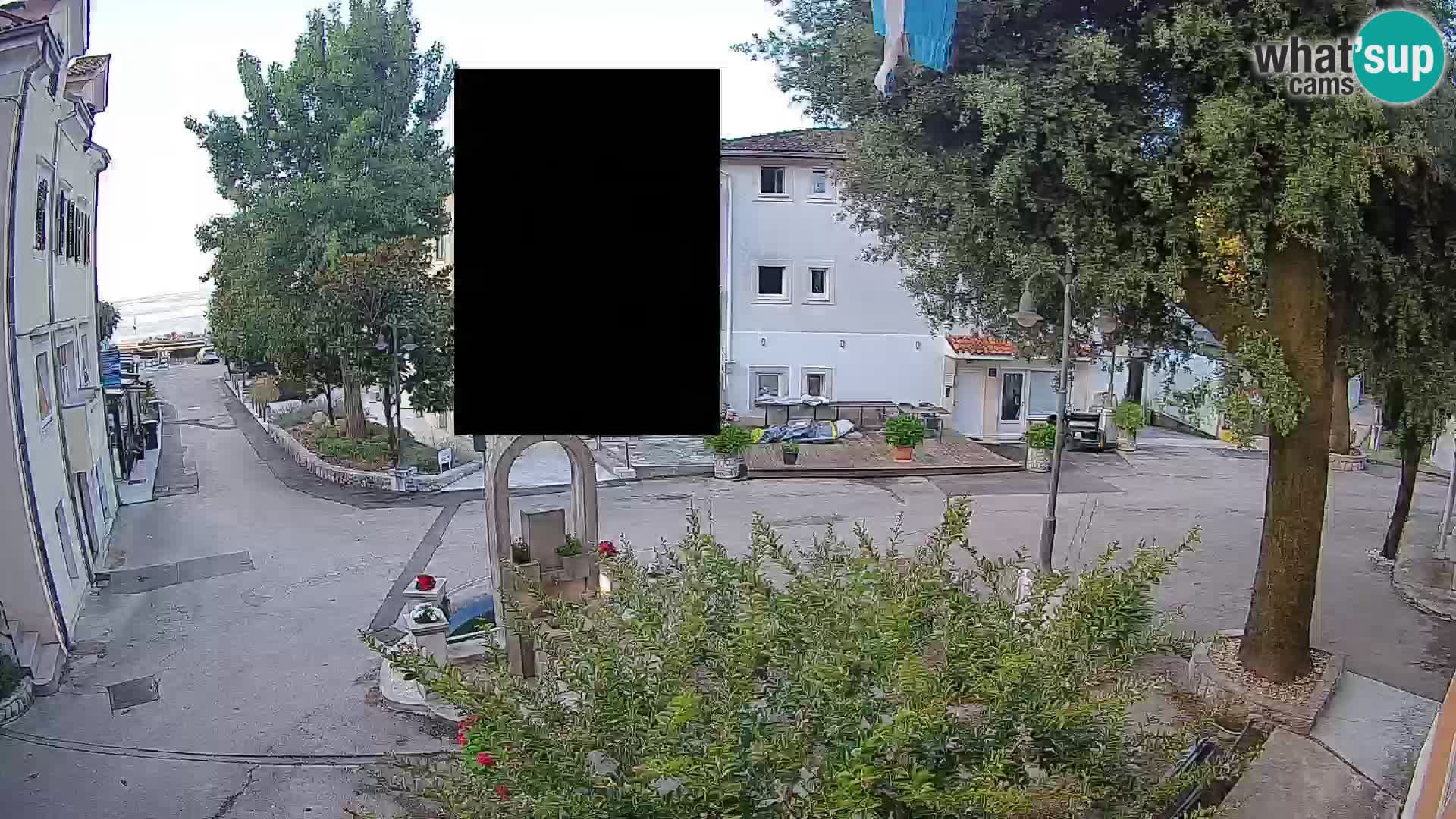 Webcam Mošćenička Draga Zentrum – Liveblick auf das Ortszentrum