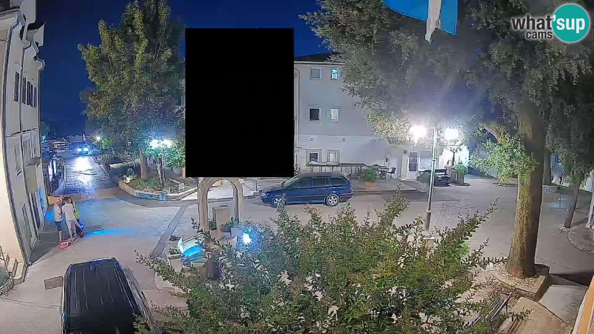 Webcam Mošćenička Draga Center – Live View of the Town Center