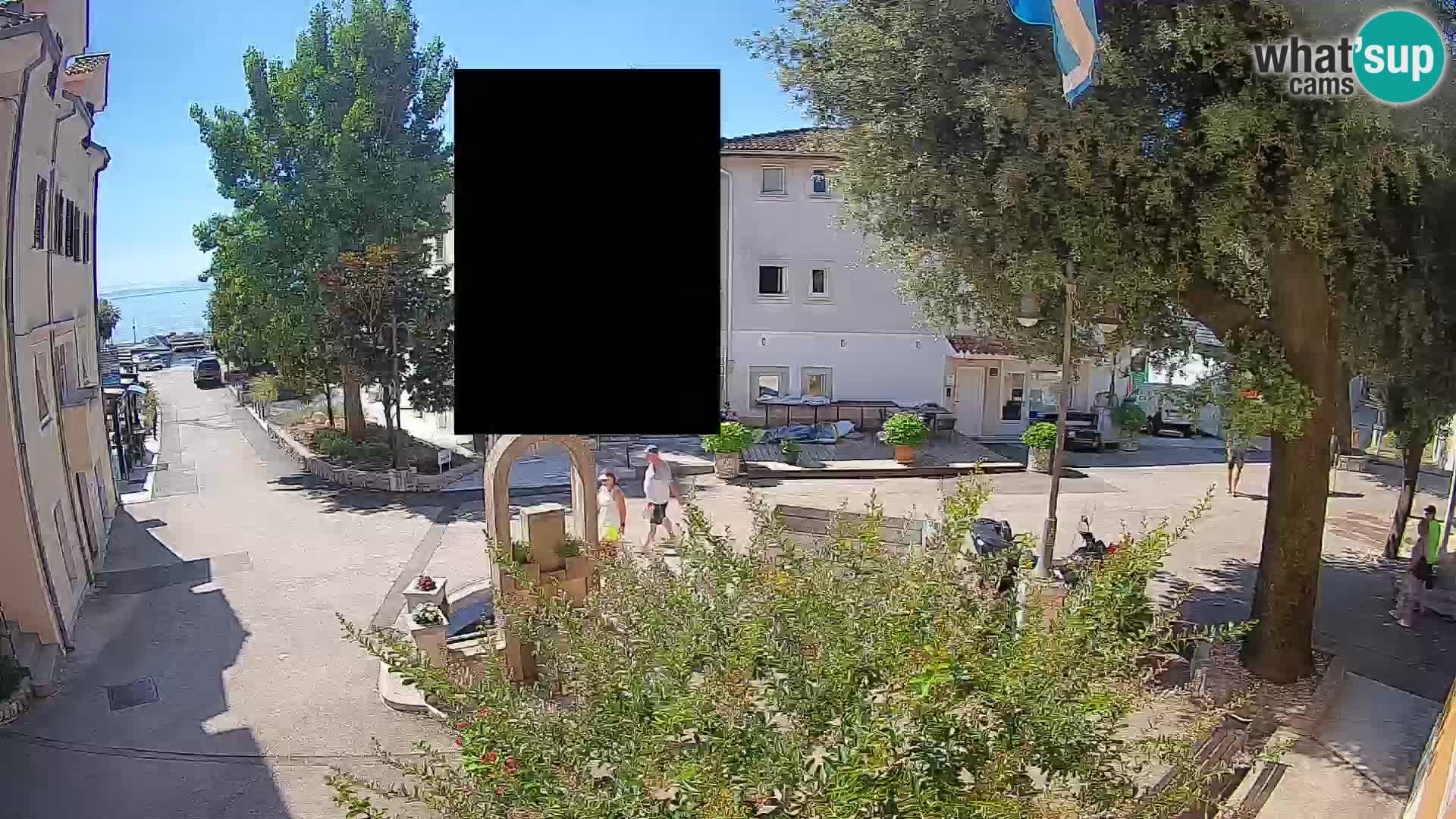 Spletna kamera center Mošćeniška Draga – Pogled v živo