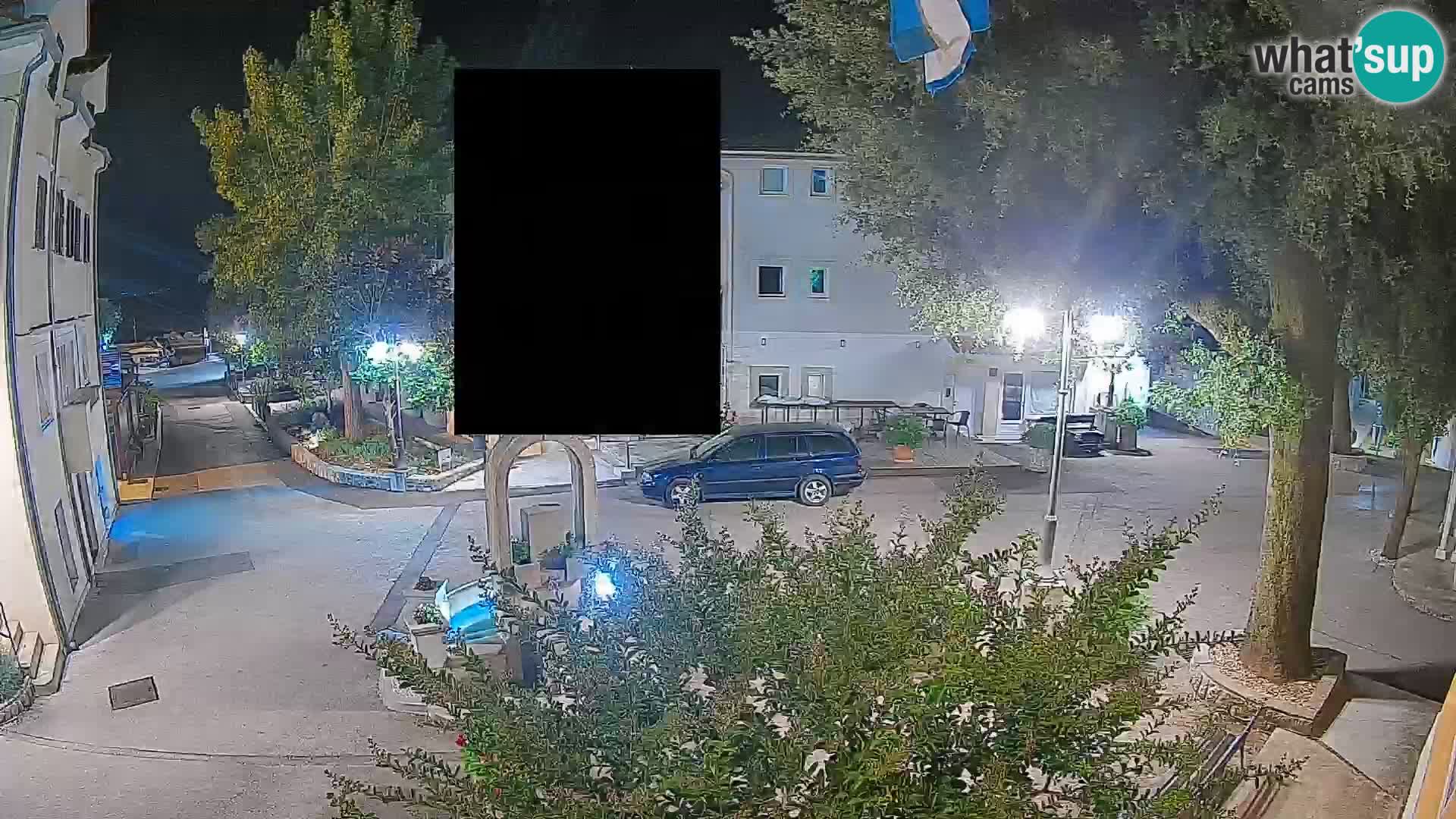 Webcam Mošćenička Draga Center – Live View of the Town Center