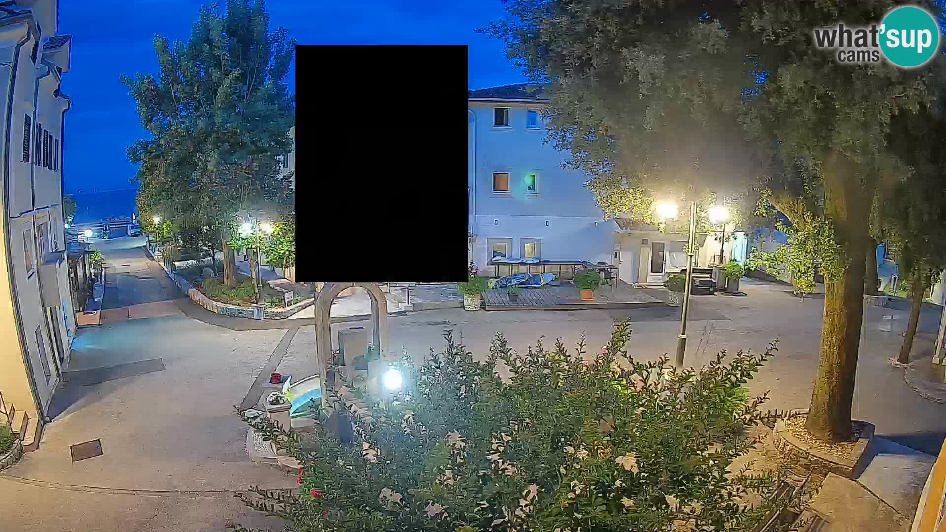 Spletna kamera center Mošćeniška Draga – Pogled v živo