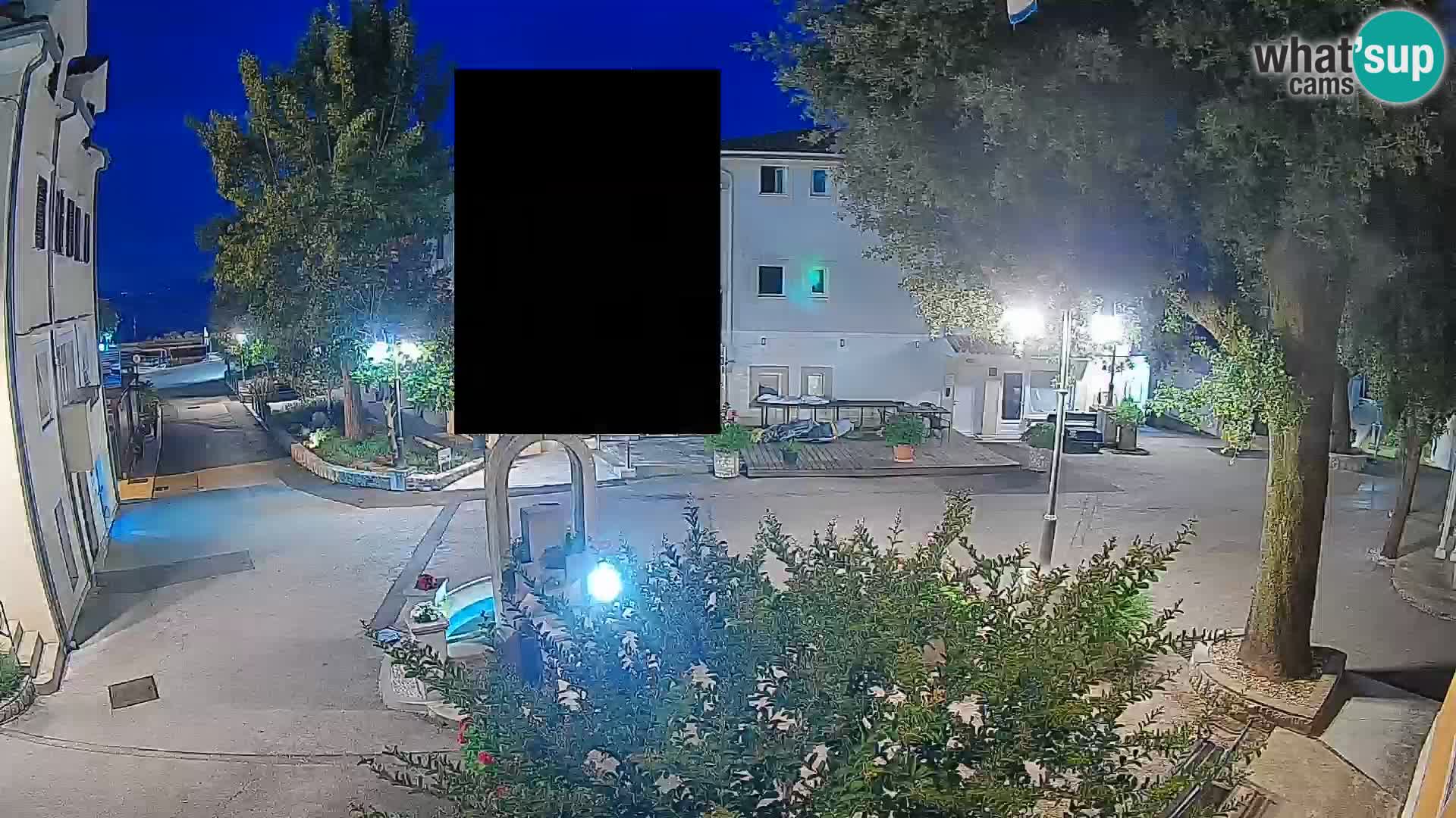 Webcam Centro Draga di Moschiena – Vista live sul centro