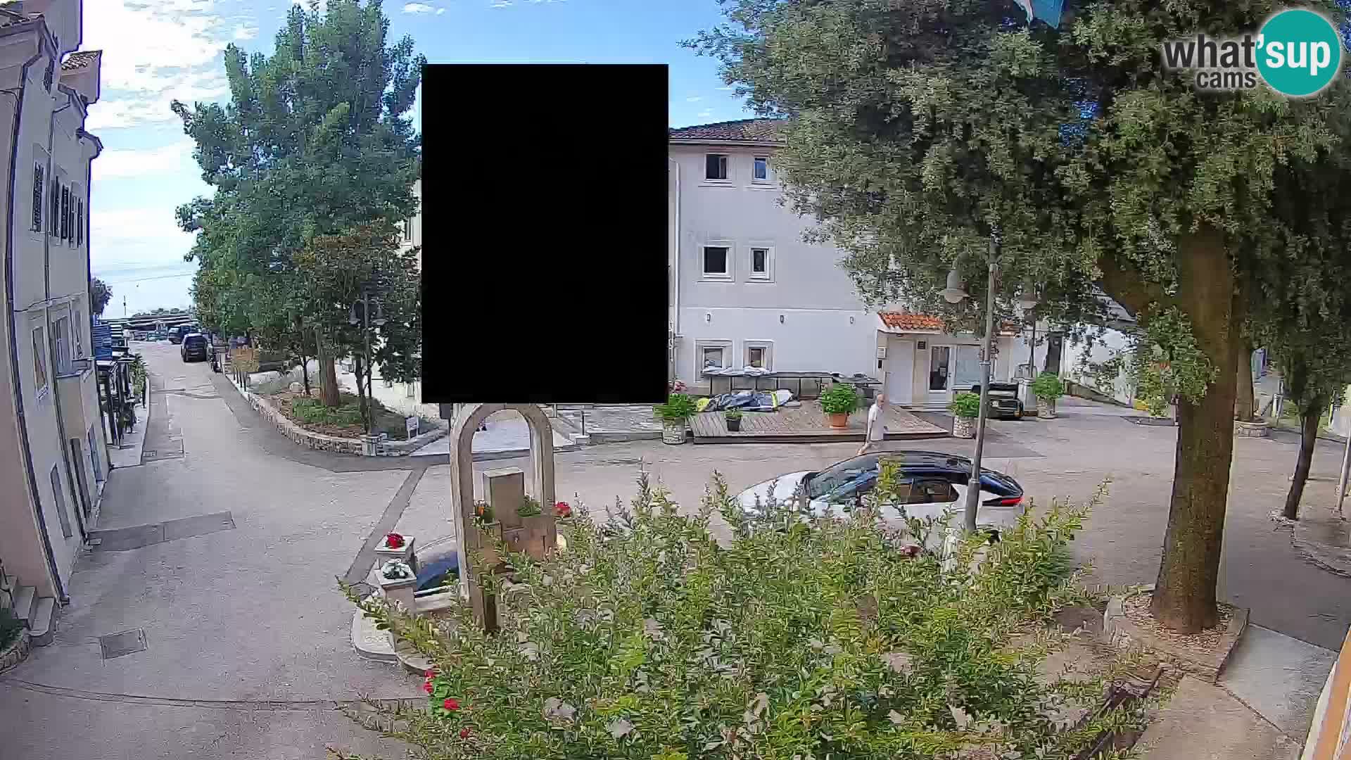 Webcam Mošćenička Draga Zentrum – Liveblick auf das Ortszentrum