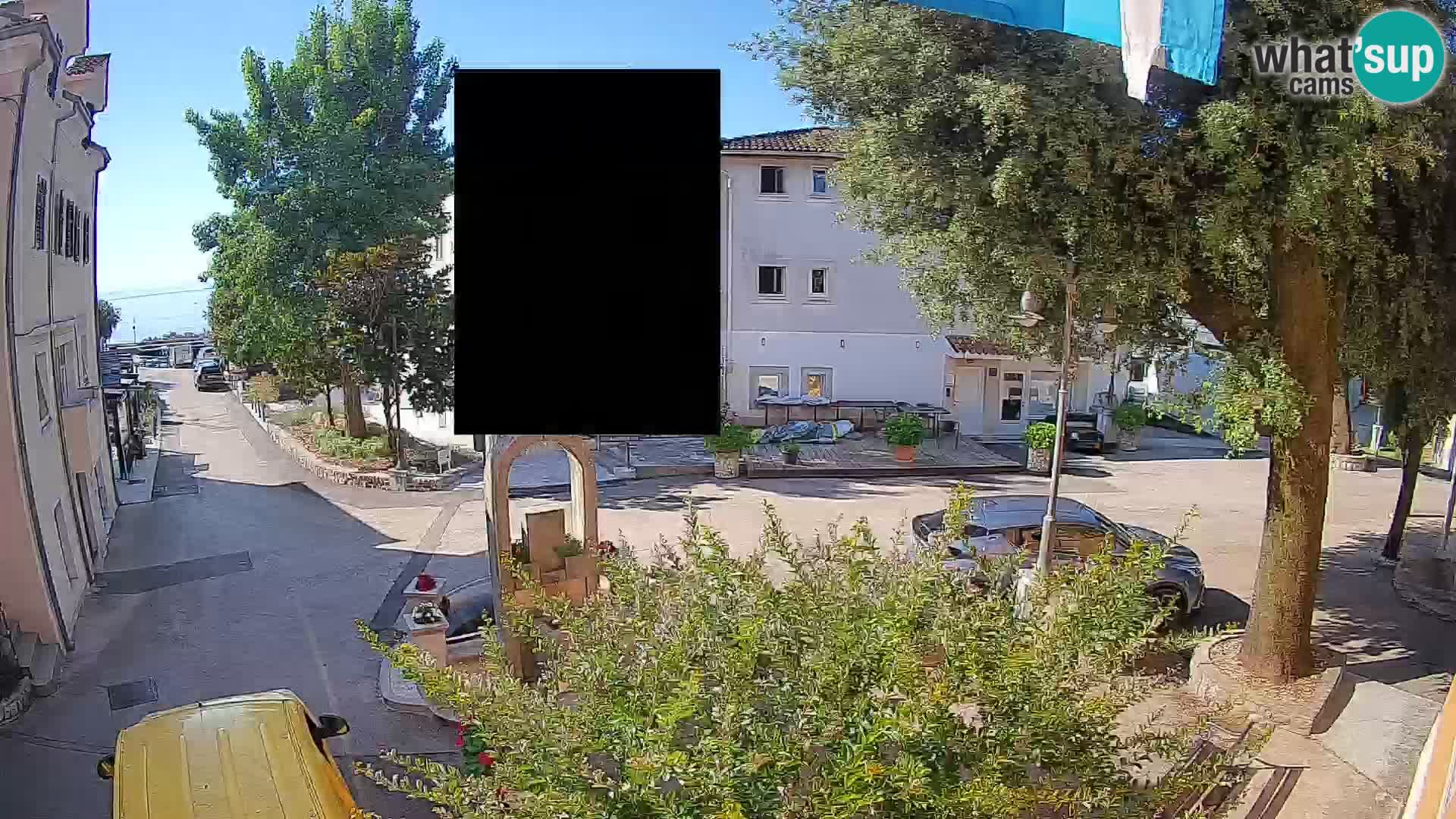 Webcam Centro Draga di Moschiena – Vista live sul centro