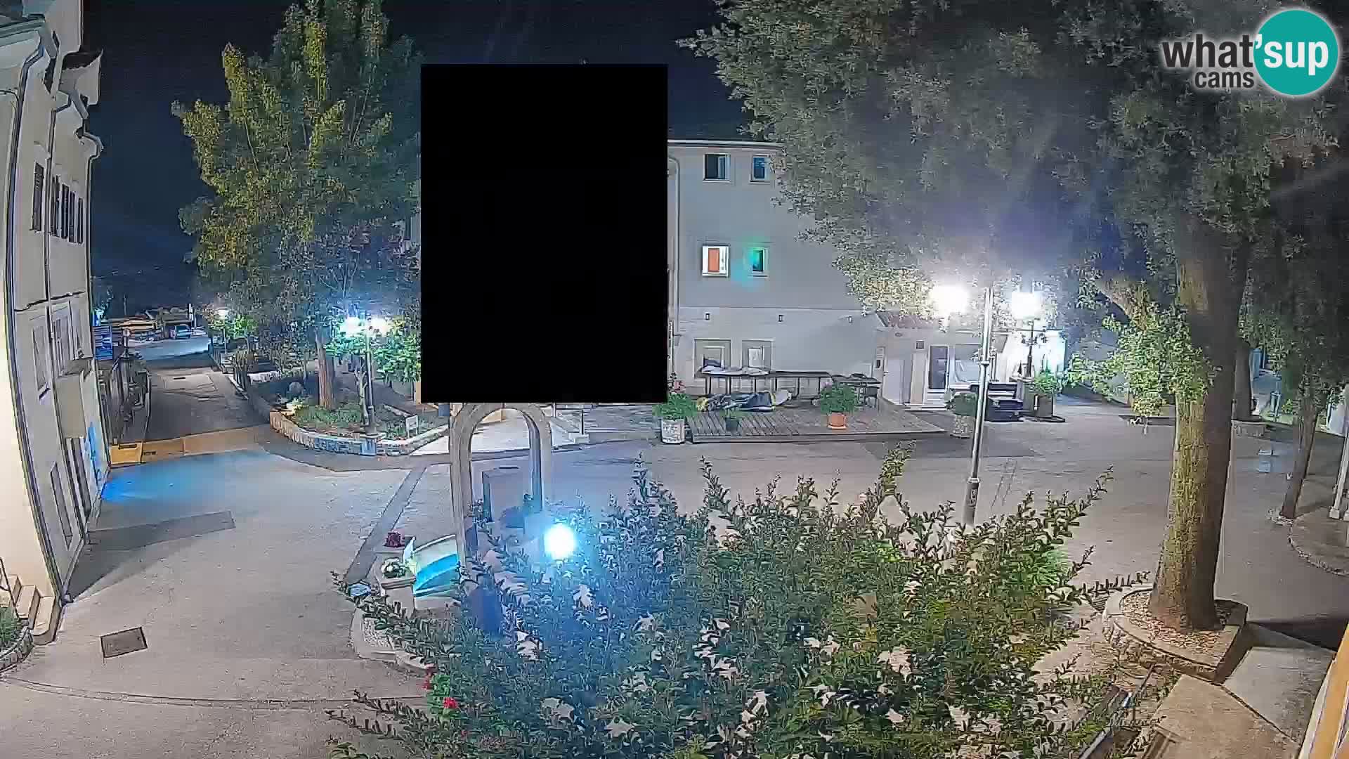 Webcam Centro Draga di Moschiena – Vista live sul centro