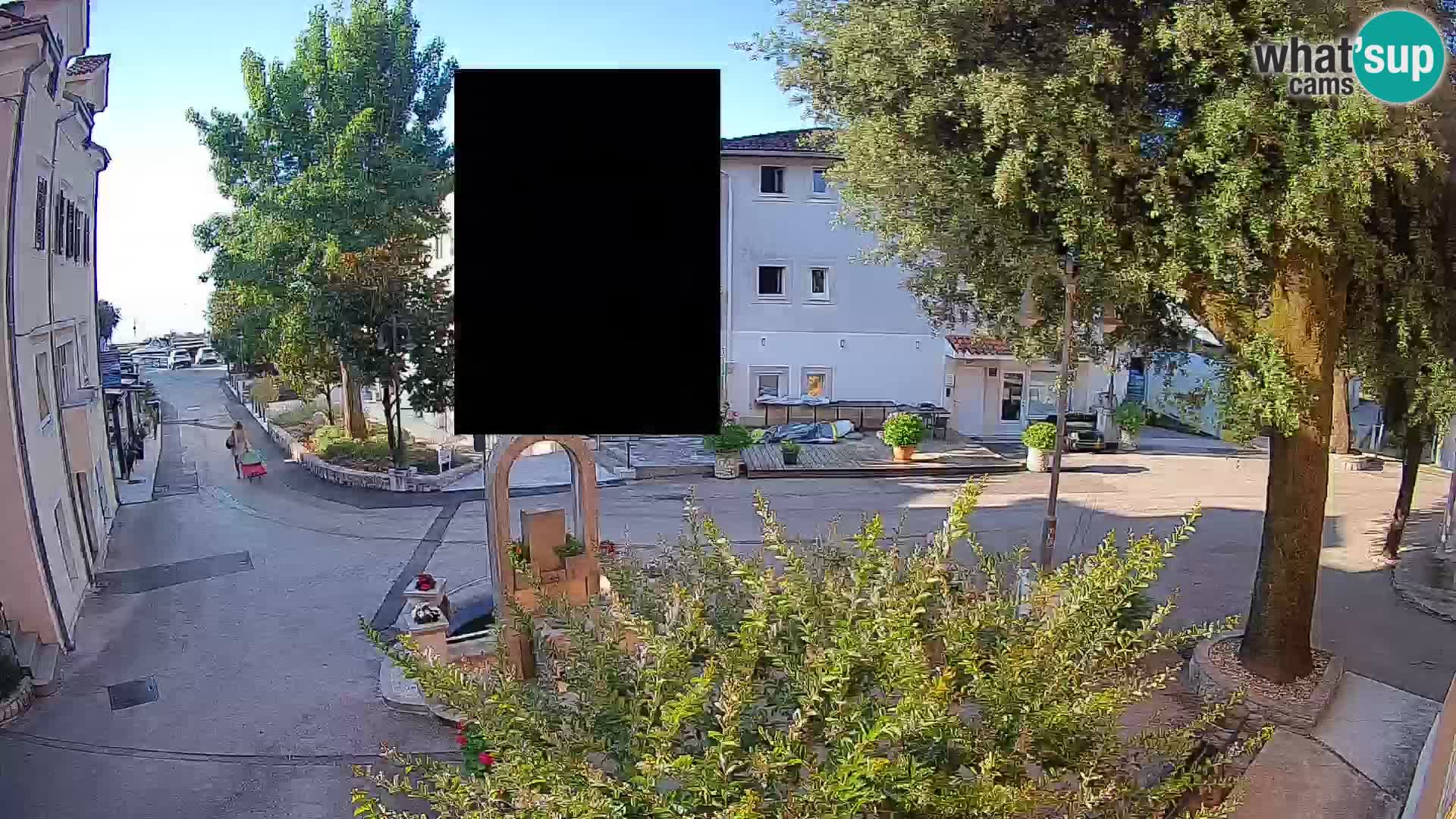 Webcam Centro Draga di Moschiena – Vista live sul centro