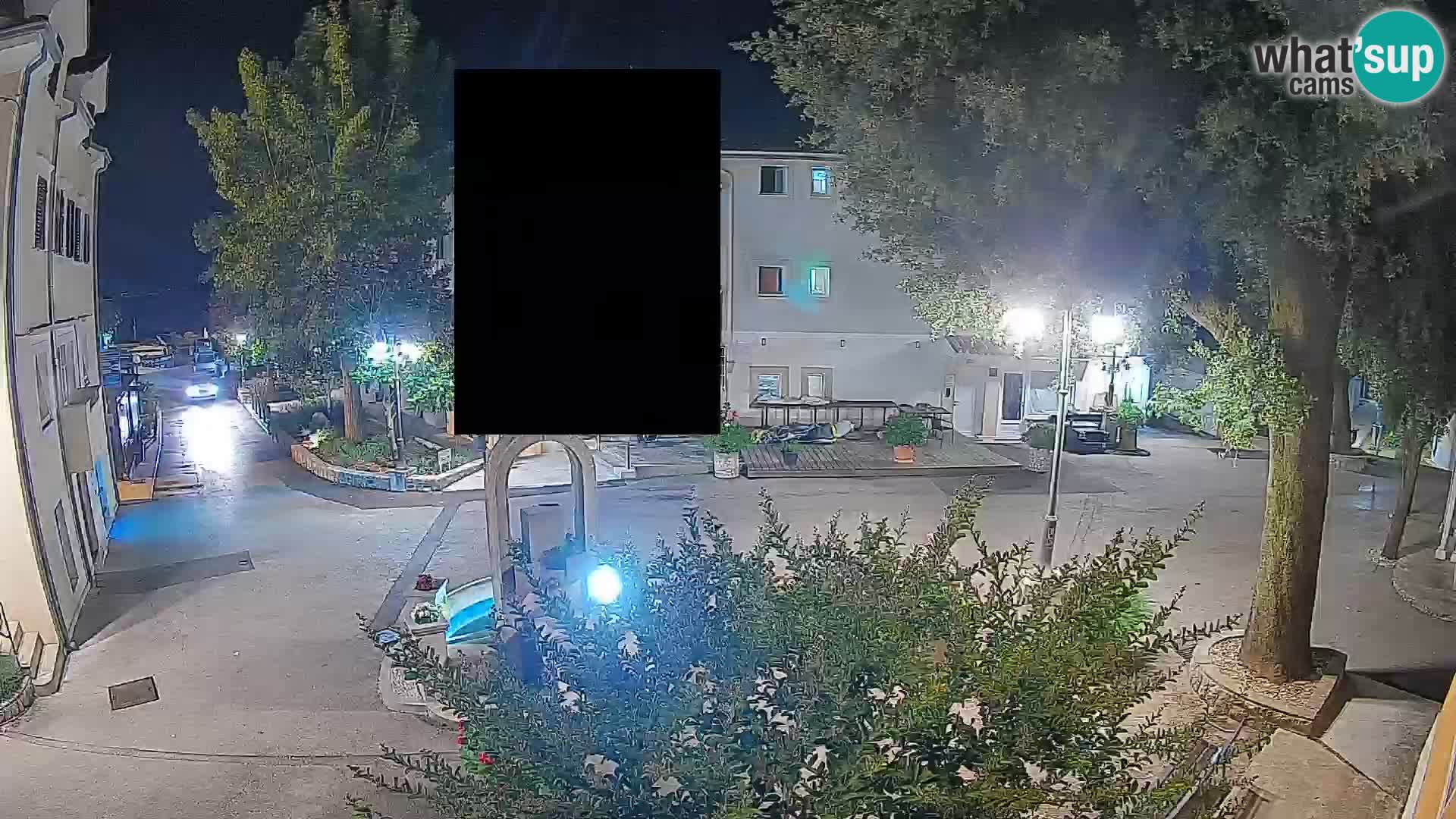 Webcam Mošćenička Draga Center – Live View of the Town Center
