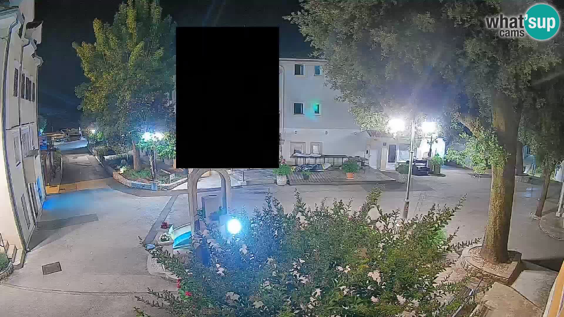 Webcam Mošćenička Draga Center – Live View of the Town Center
