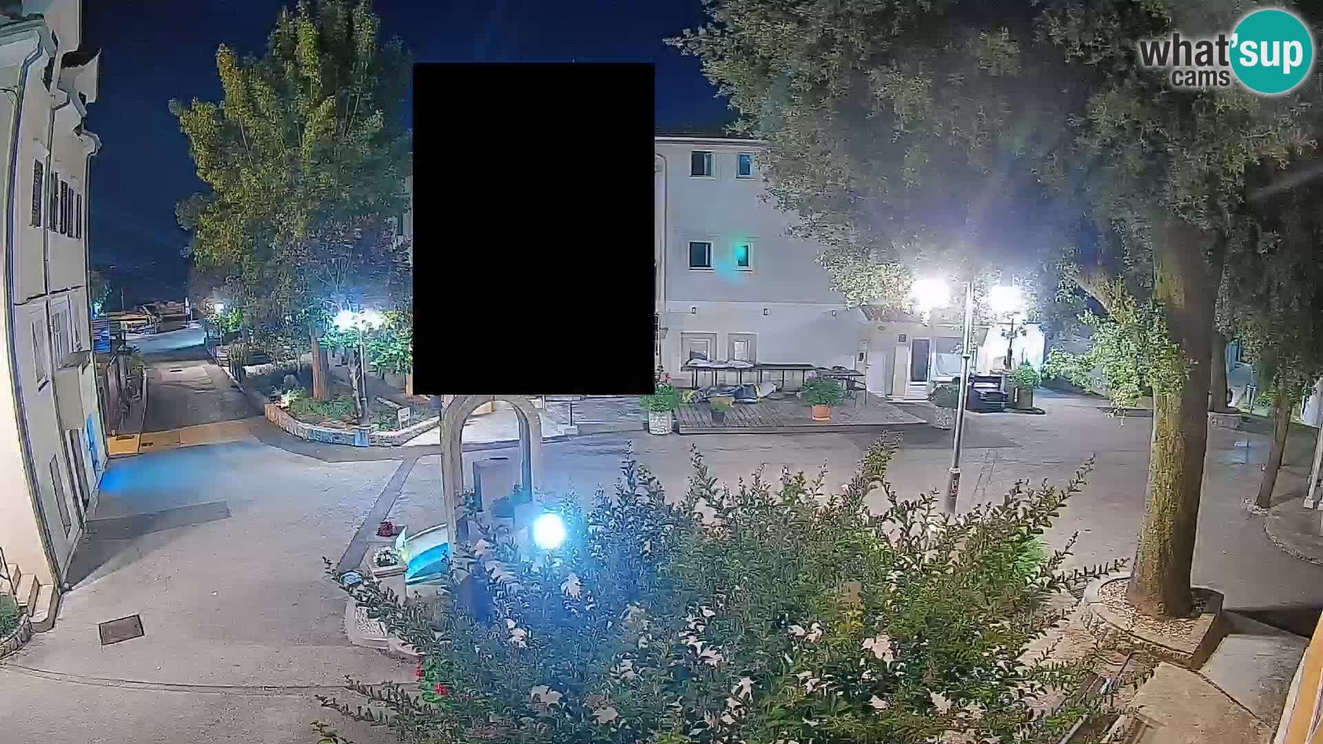 Webcam Mošćenička Draga Center – Live View of the Town Center