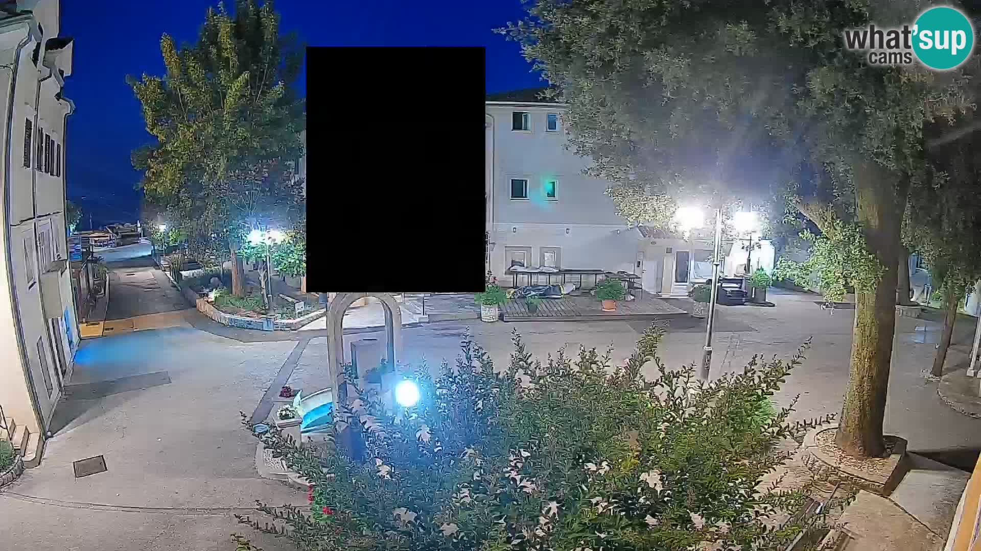 Webcam Mošćenička Draga Center – Live View of the Town Center