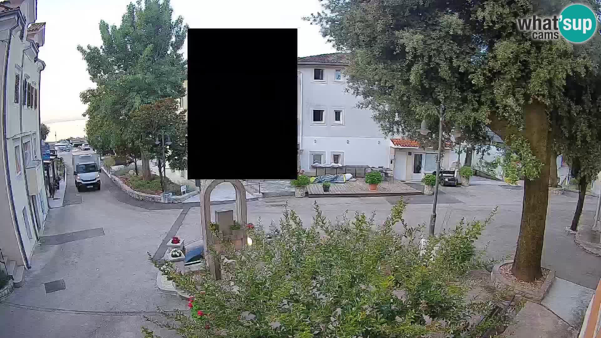 Webcam Mošćenička Draga Zentrum – Liveblick auf das Ortszentrum