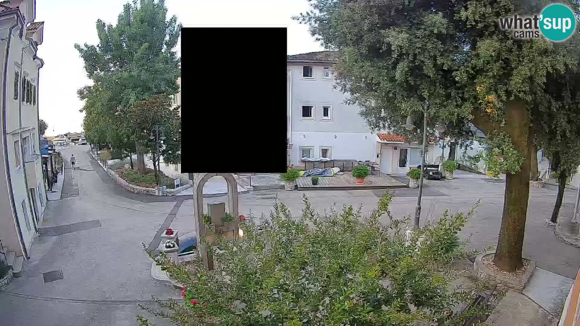 Webcam Mošćenička Draga Center – Live View of the Town Center