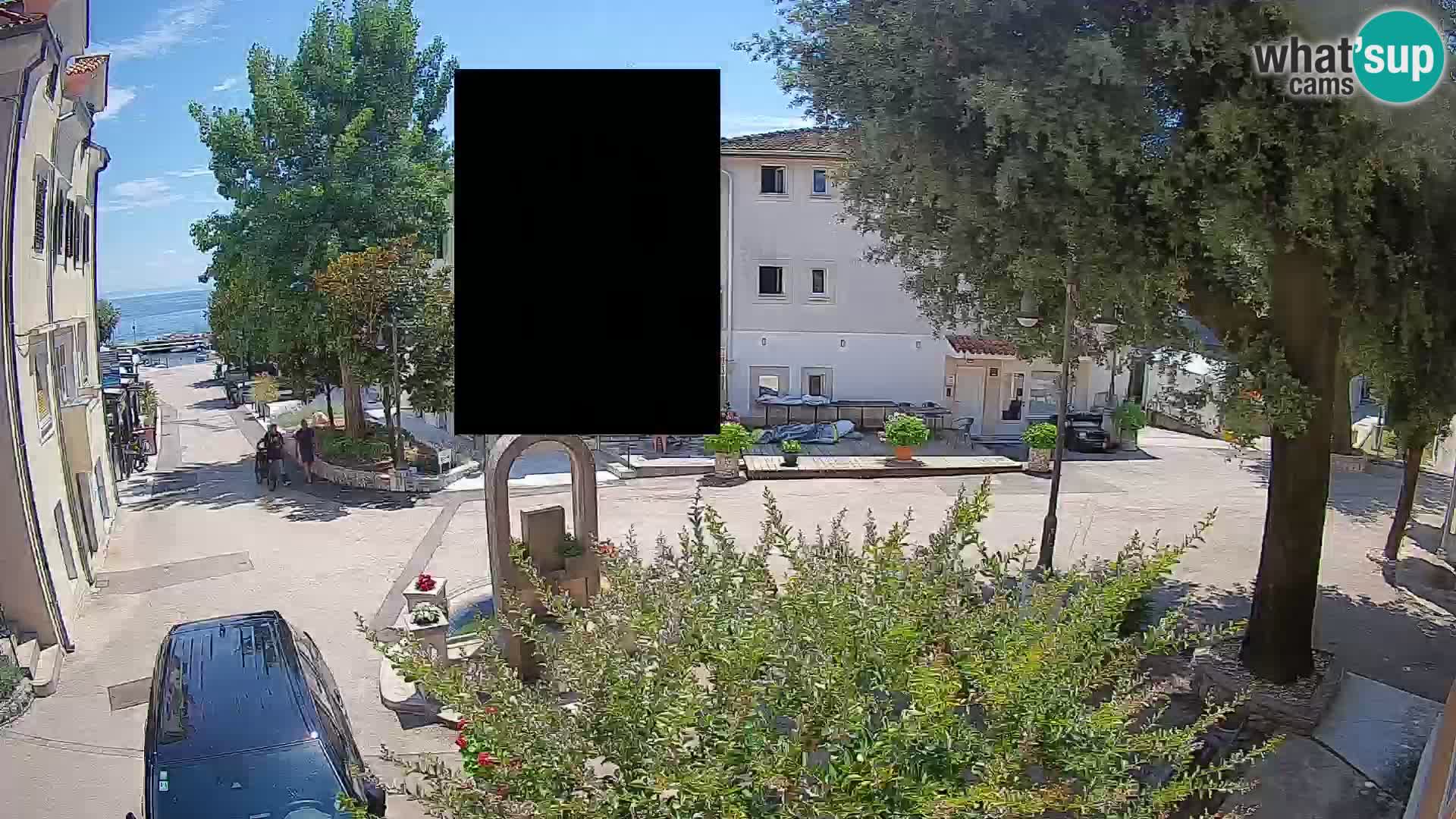 Web kamera centar Mošćeničke Drage – Pogled uživo