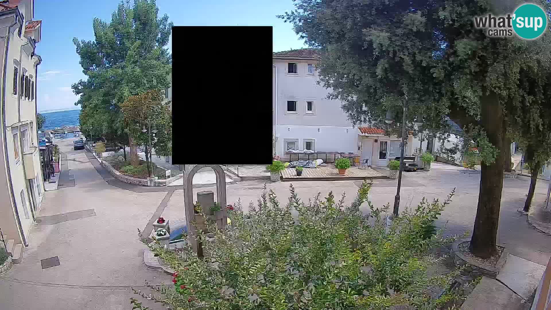 Webcam Mošćenička Draga Zentrum – Liveblick auf das Ortszentrum
