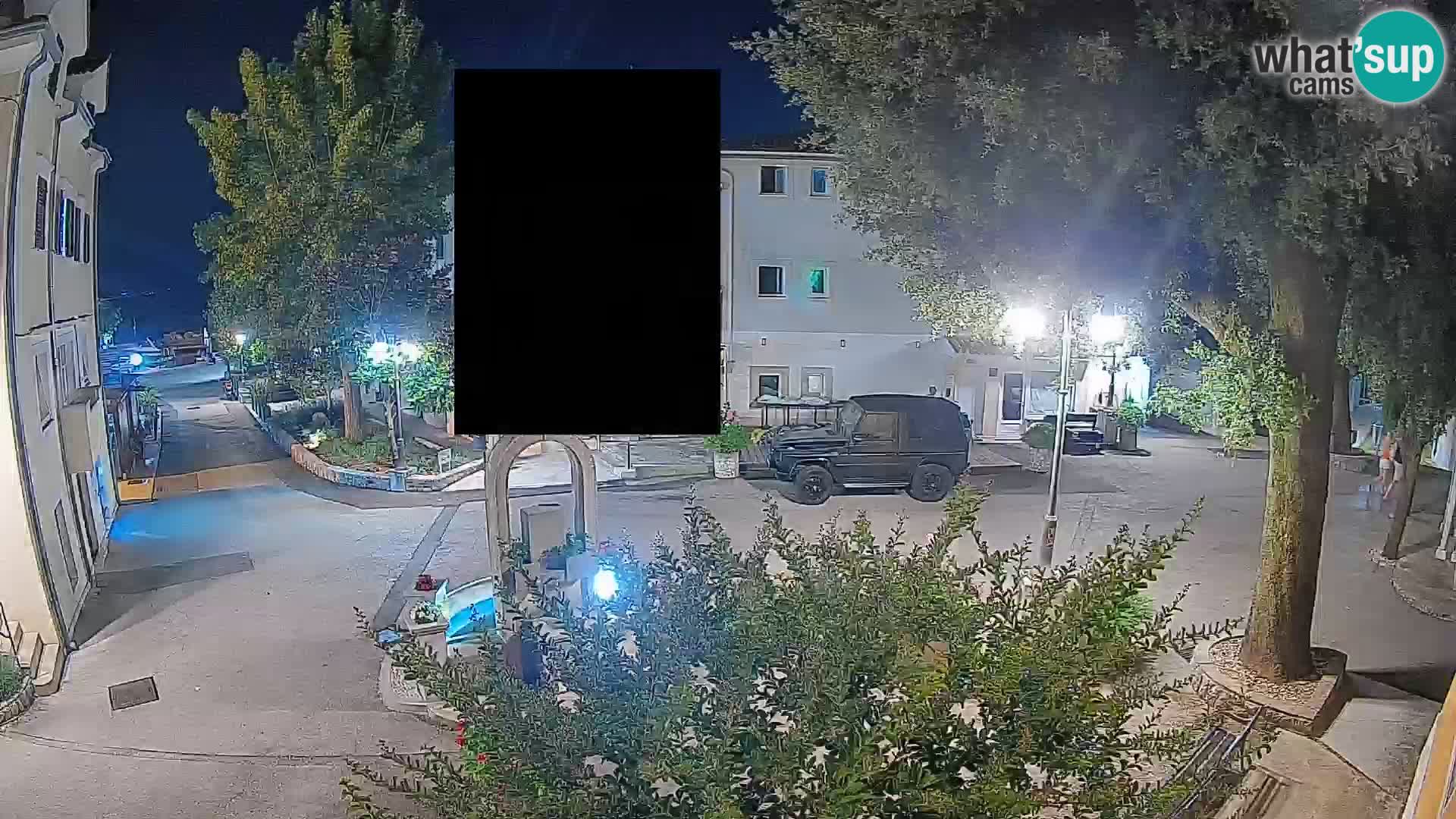 Webcam Mošćenička Draga Center – Live View of the Town Center