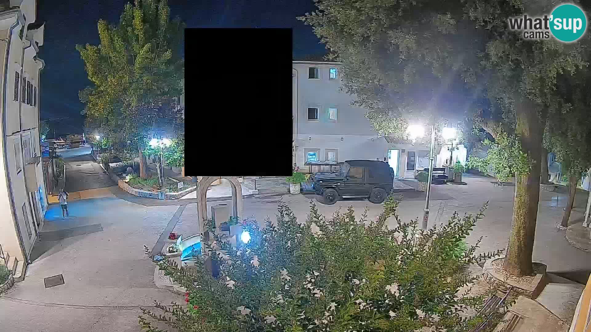 Webcam Centre de Mošćenička Draga – Vue en direct du centre-ville