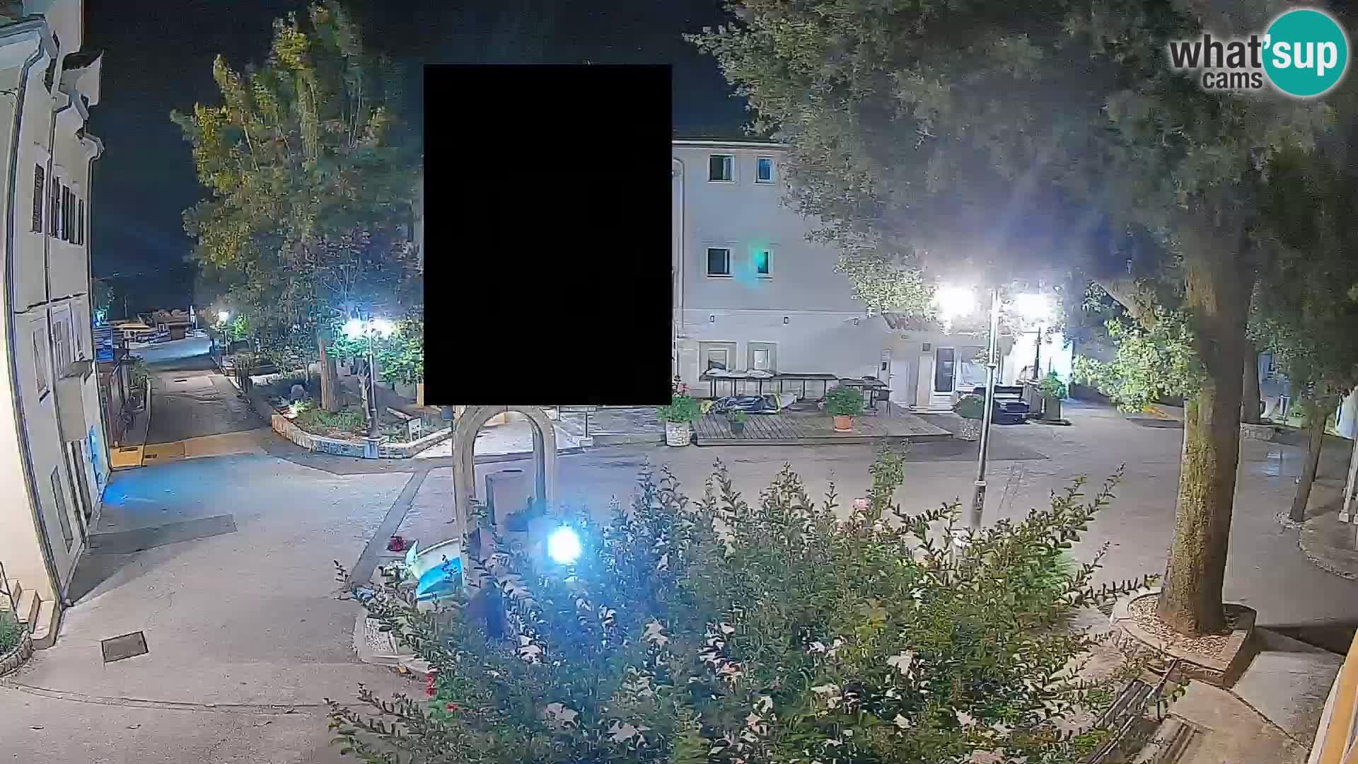 Webcam Mošćenička Draga Center – Live View of the Town Center