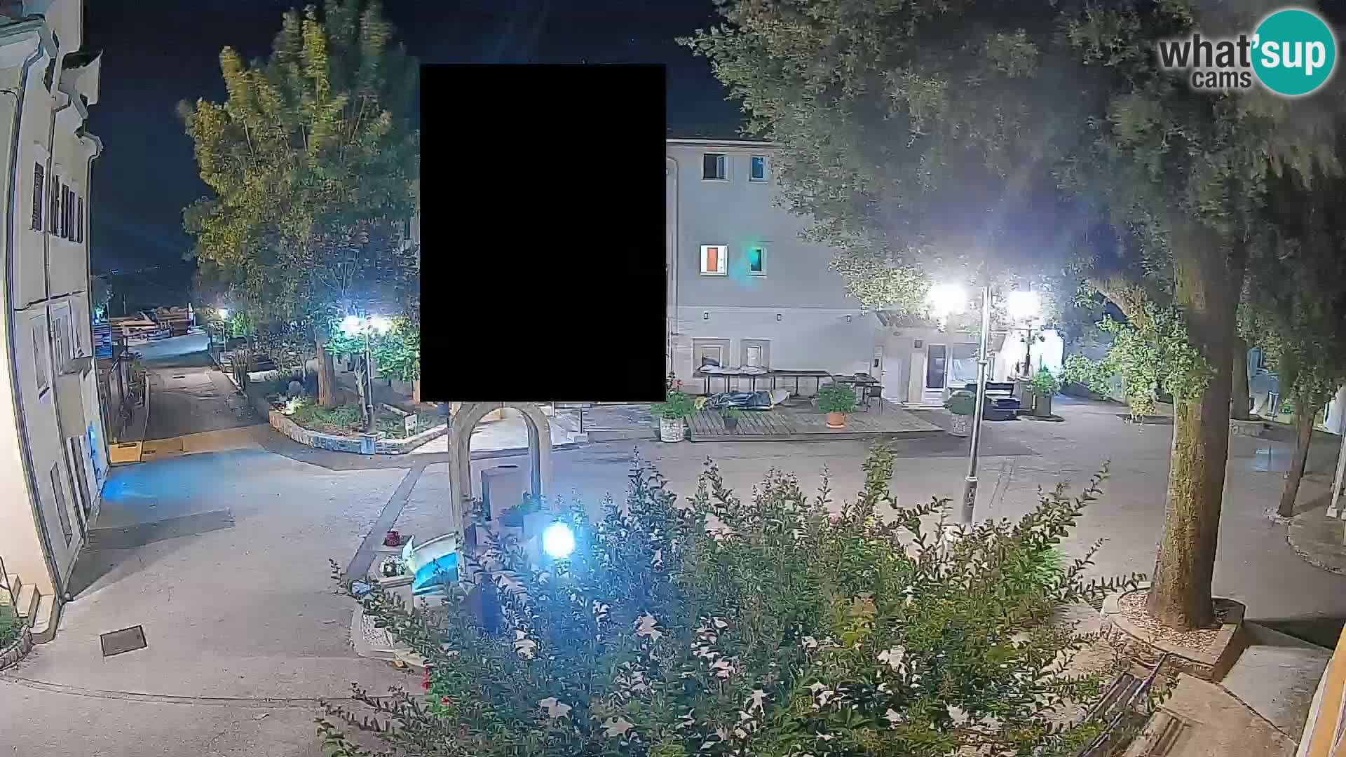 Webcam Mošćenička Draga Center – Live View of the Town Center