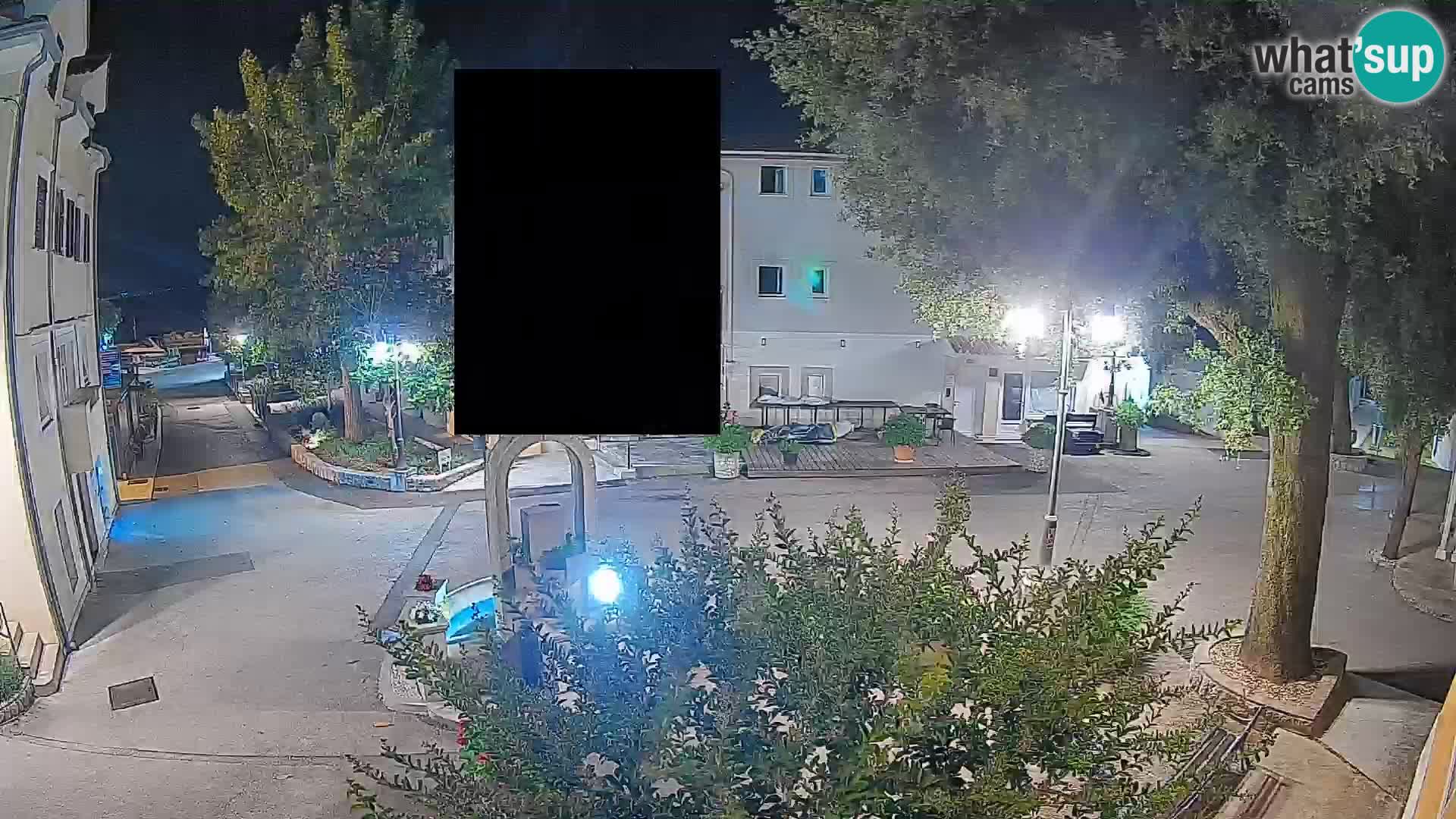Webcam Mošćenička Draga Center – Live View of the Town Center