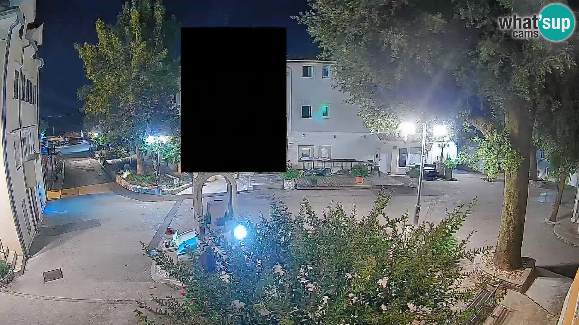 Webcam Mošćenička Draga Center – Live View of the Town Center