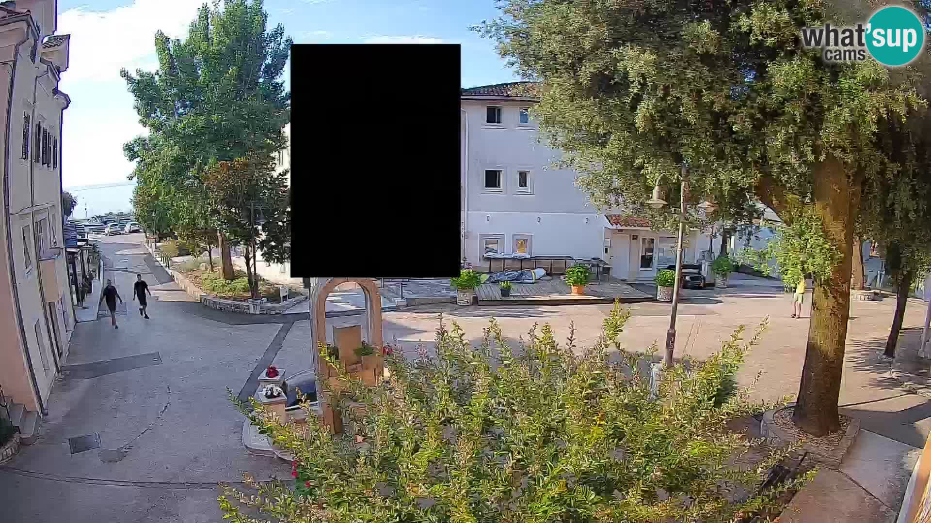 Webcam Mošćenička Draga Zentrum – Liveblick auf das Ortszentrum
