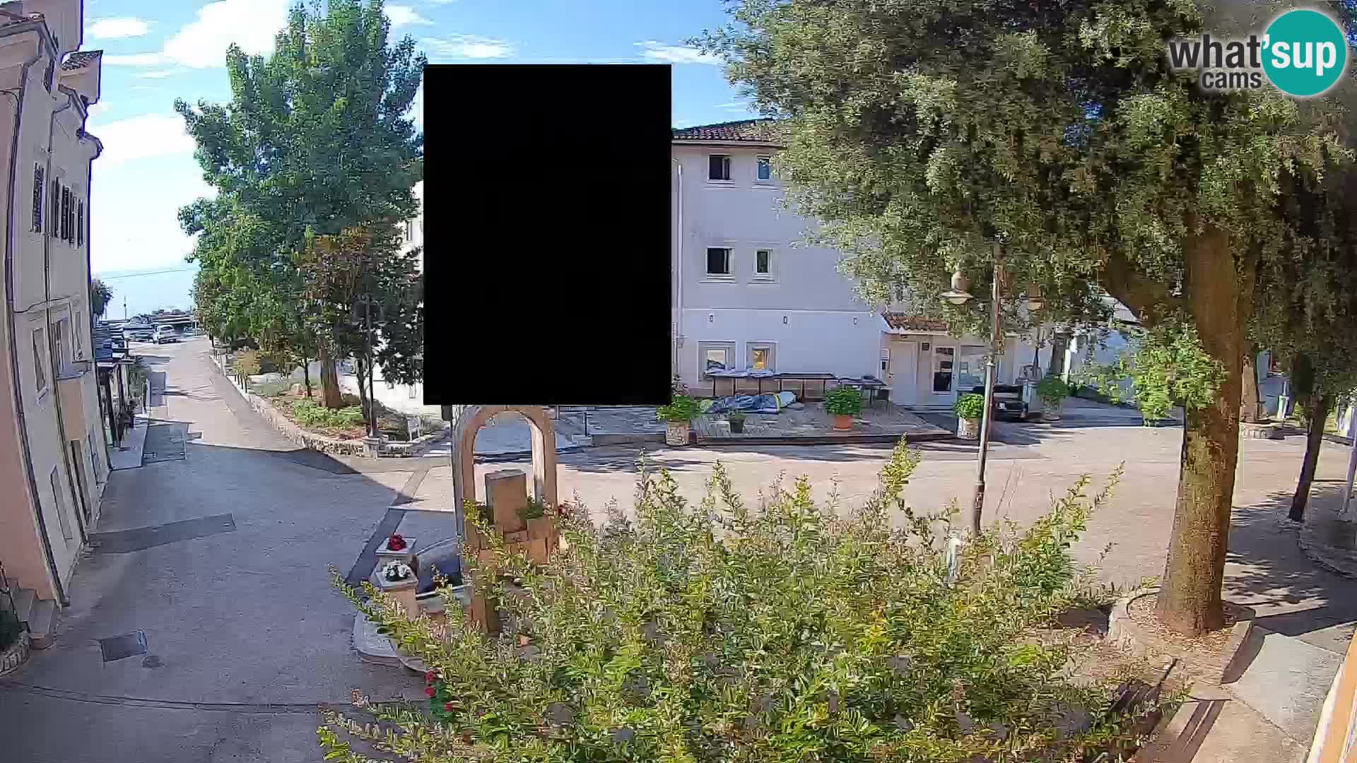 Webcam Centro Draga di Moschiena – Vista live sul centro
