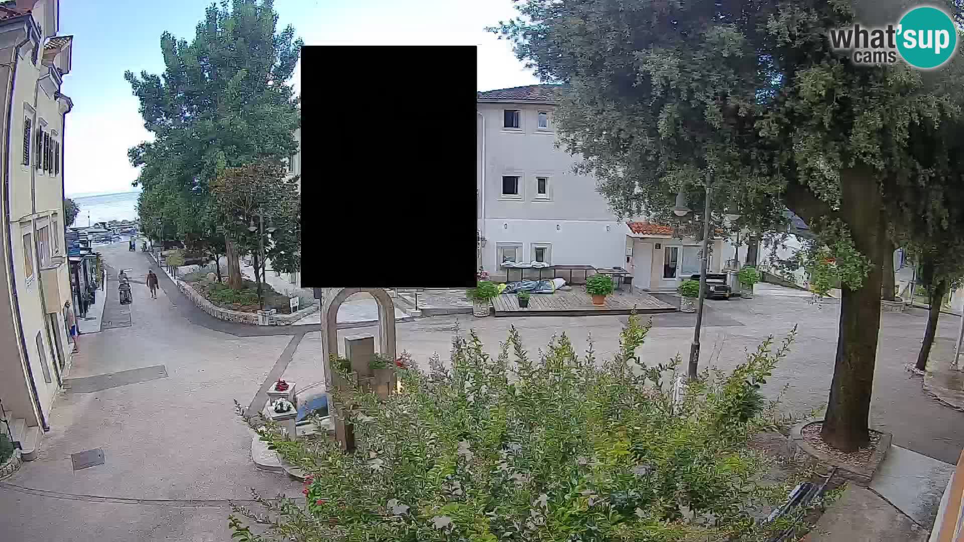 Spletna kamera center Mošćeniška Draga – Pogled v živo