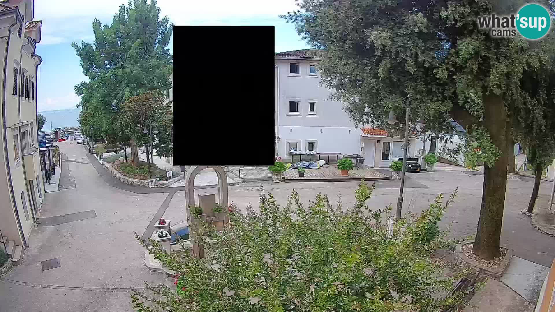 Webcam Mošćenička Draga Zentrum – Liveblick auf das Ortszentrum