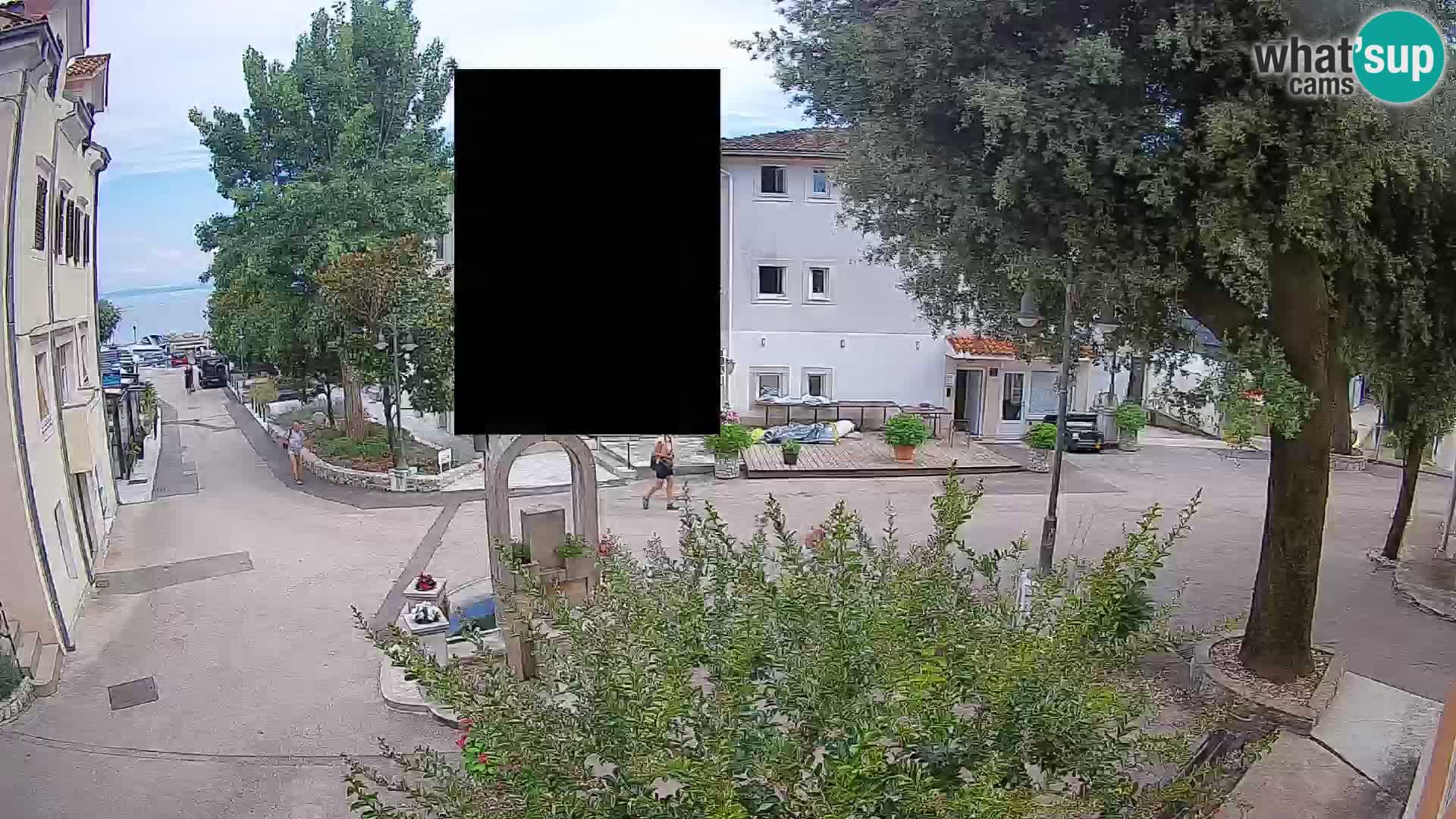 Webcam Mošćenička Draga Zentrum – Liveblick auf das Ortszentrum