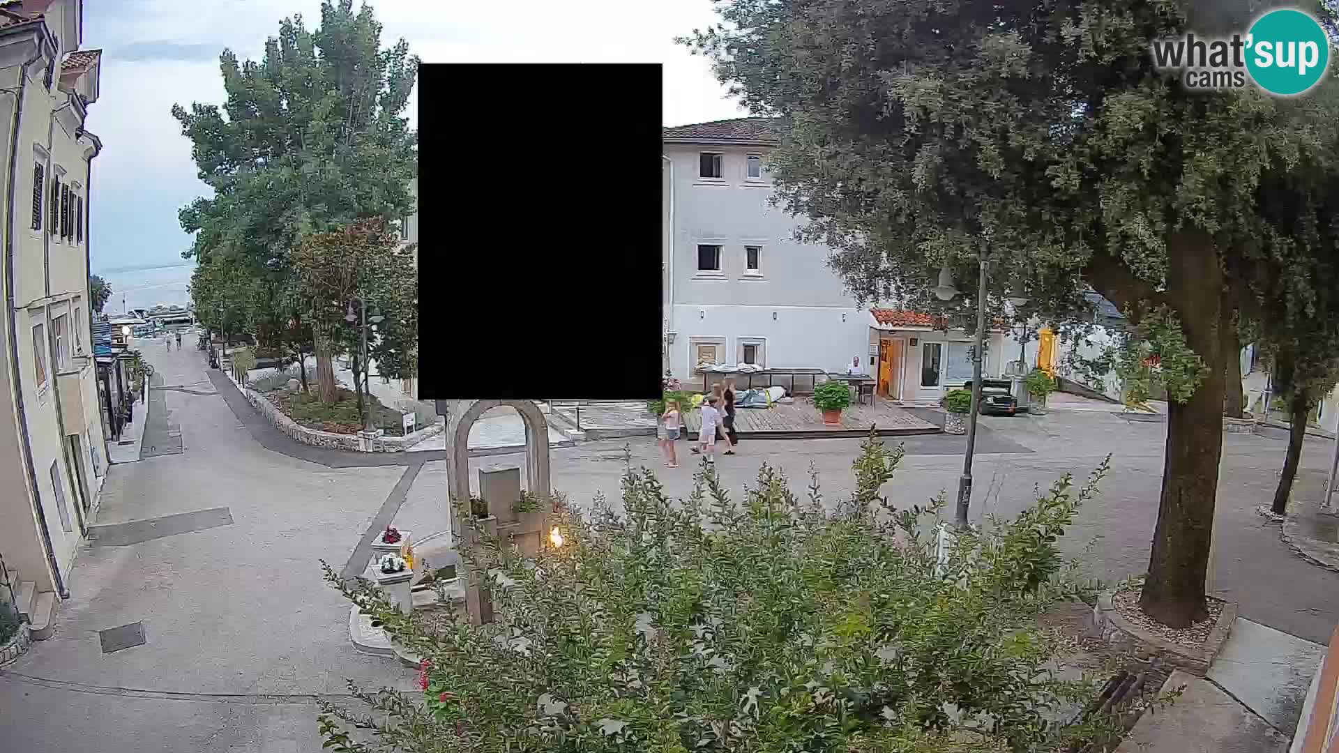Webcam Mošćenička Draga Zentrum – Liveblick auf das Ortszentrum