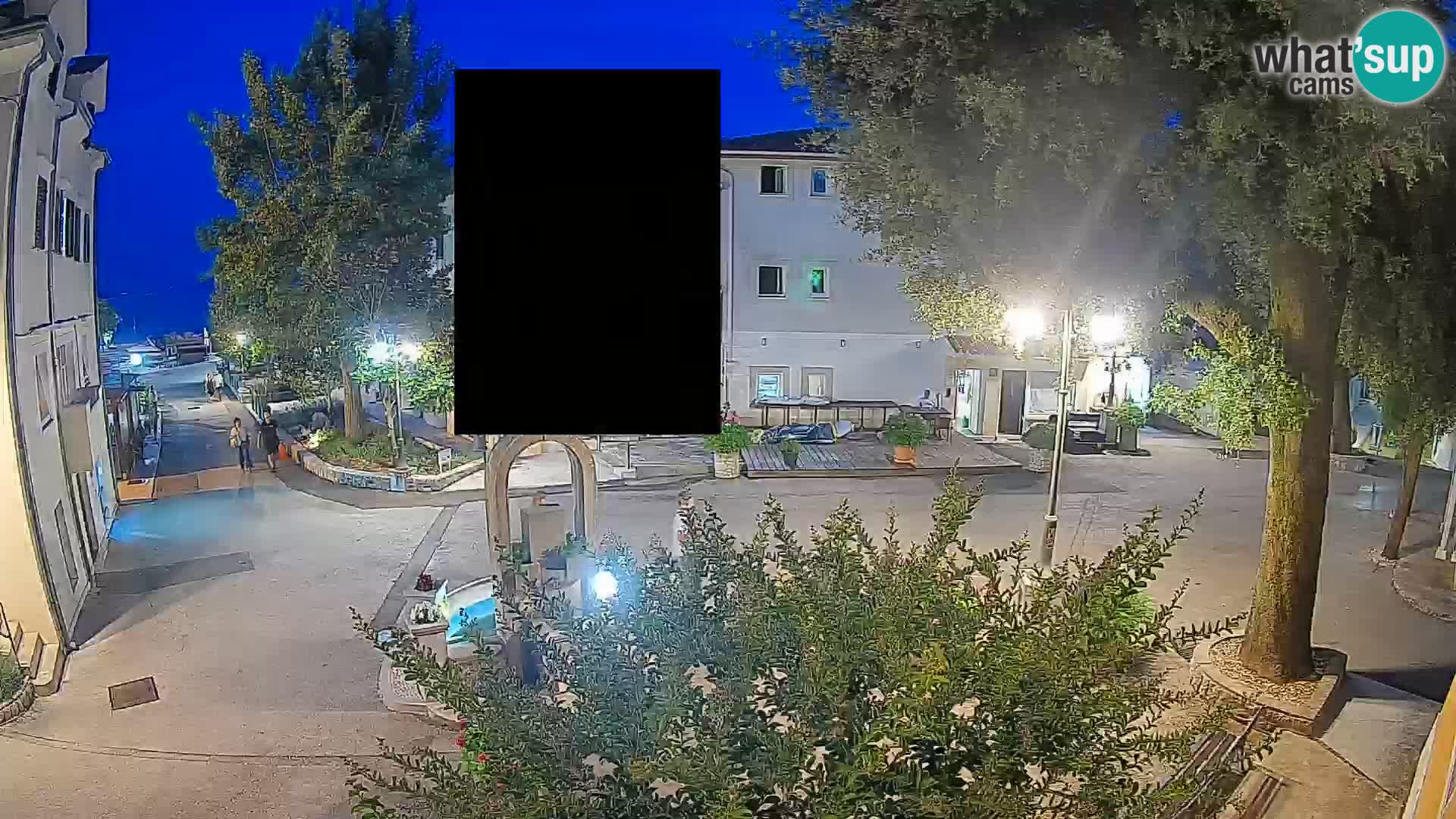 Webcam Mošćenička Draga Zentrum – Liveblick auf das Ortszentrum
