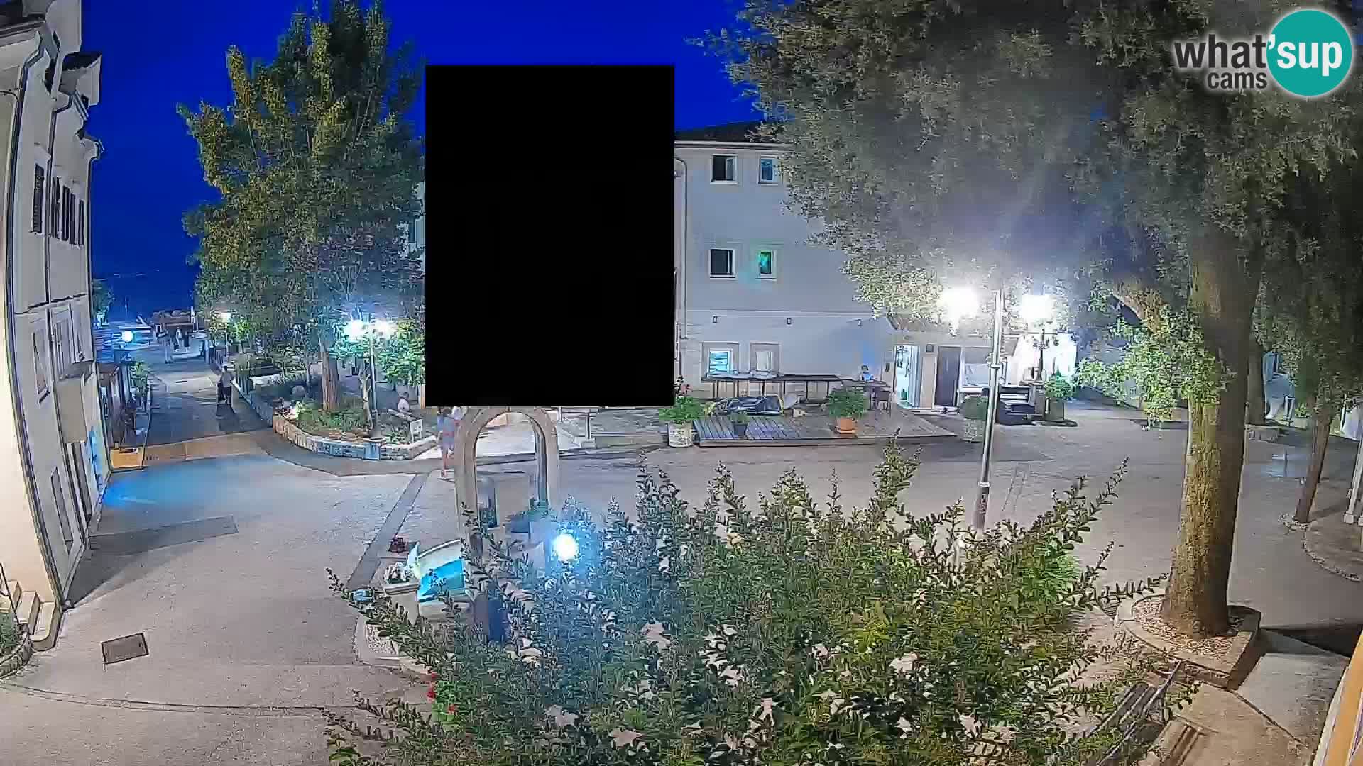 Webcam Mošćenička Draga Center – Live View of the Town Center