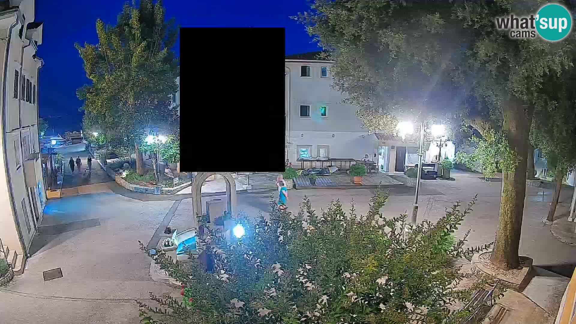 Webcam centre de Mošćenička Draga – Vue en direct du centre-ville