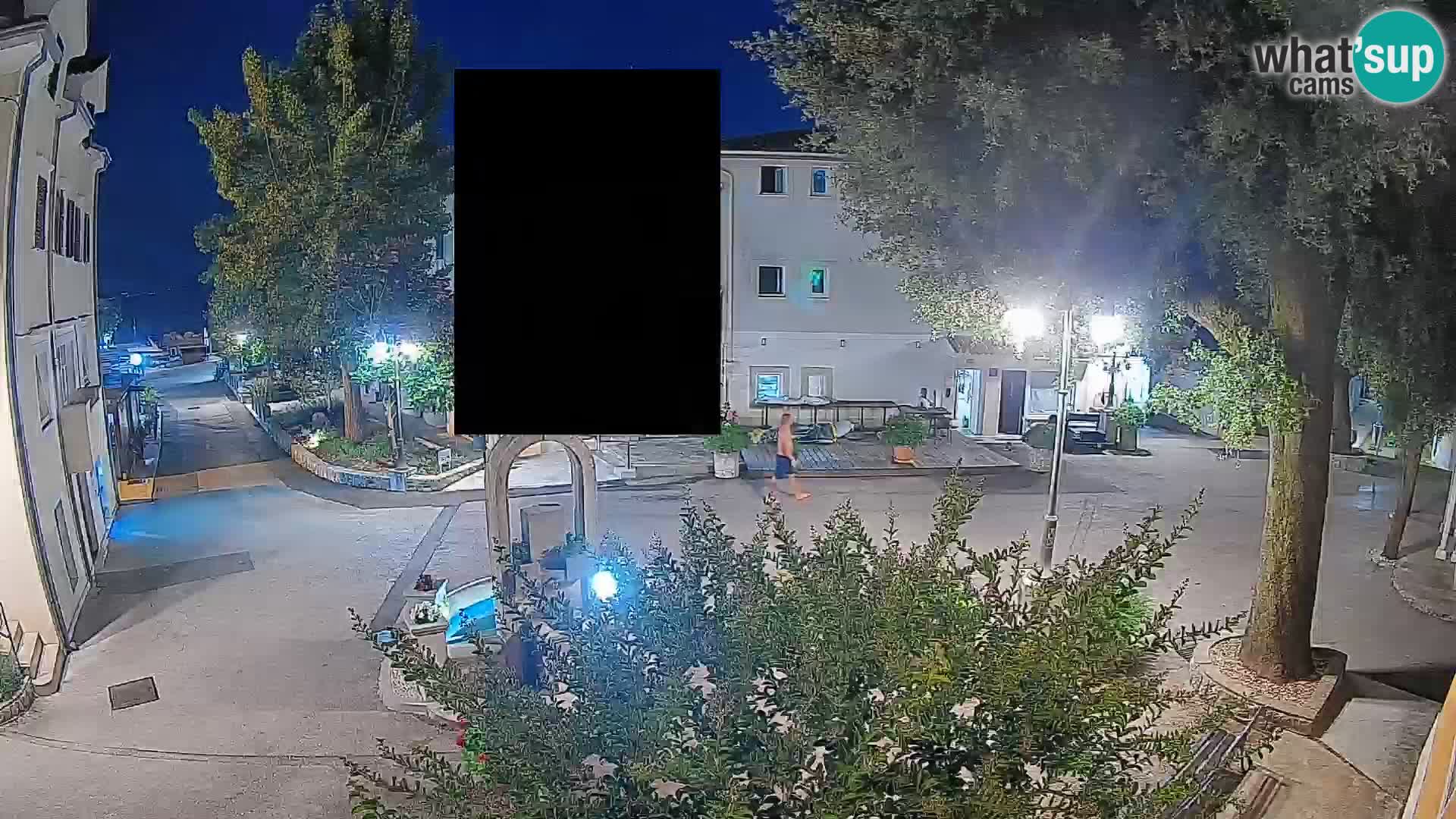 Webcam Centre de Mošćenička Draga – Vue en direct du centre-ville