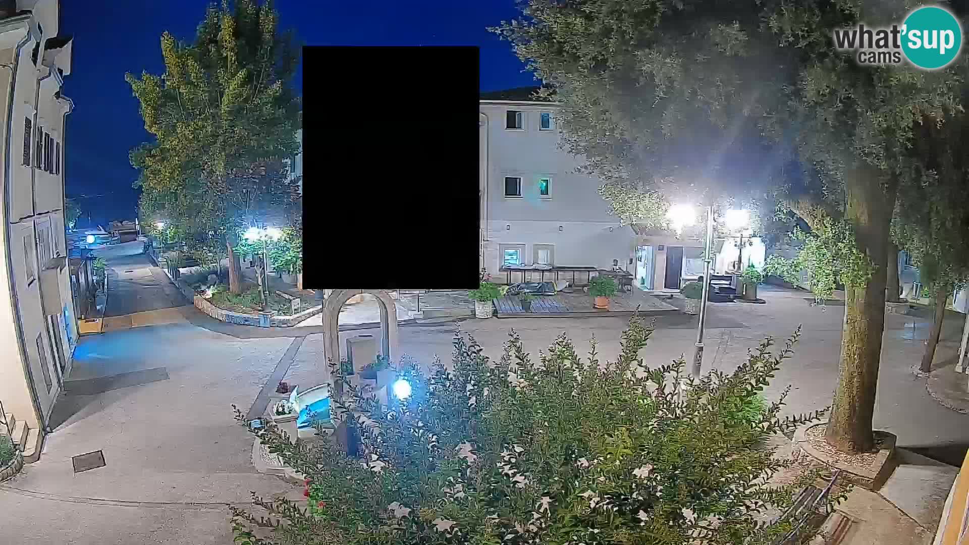 Webcam Mošćenička Draga Center – Live View of the Town Center