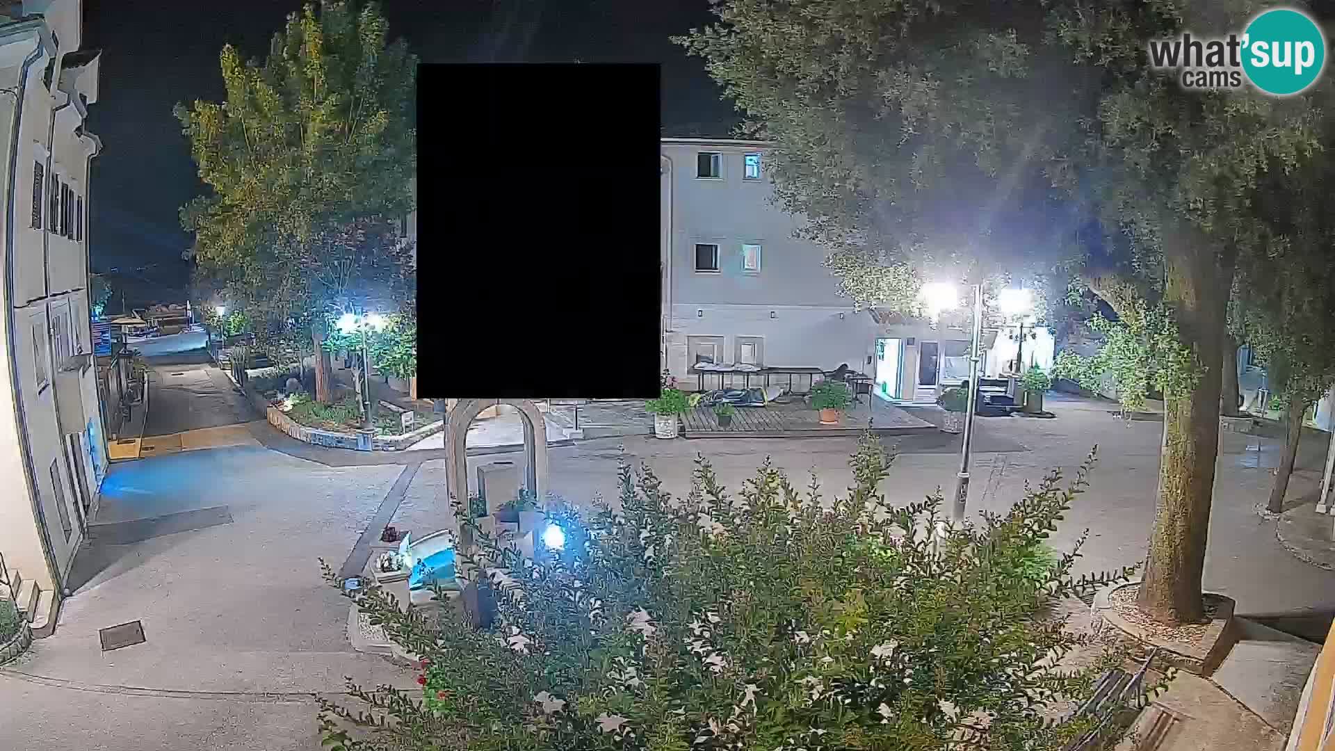 Webcam Centre de Mošćenička Draga – Vue en direct du centre-ville