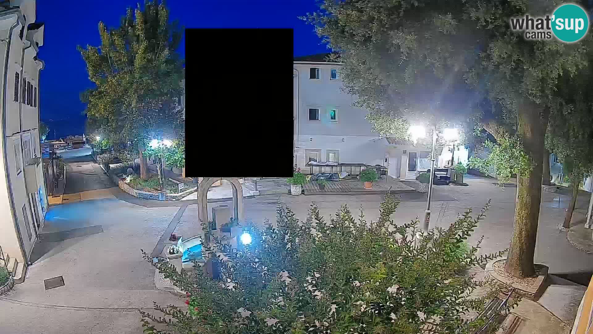 Webcam Centro Draga di Moschiena – Vista live sul centro