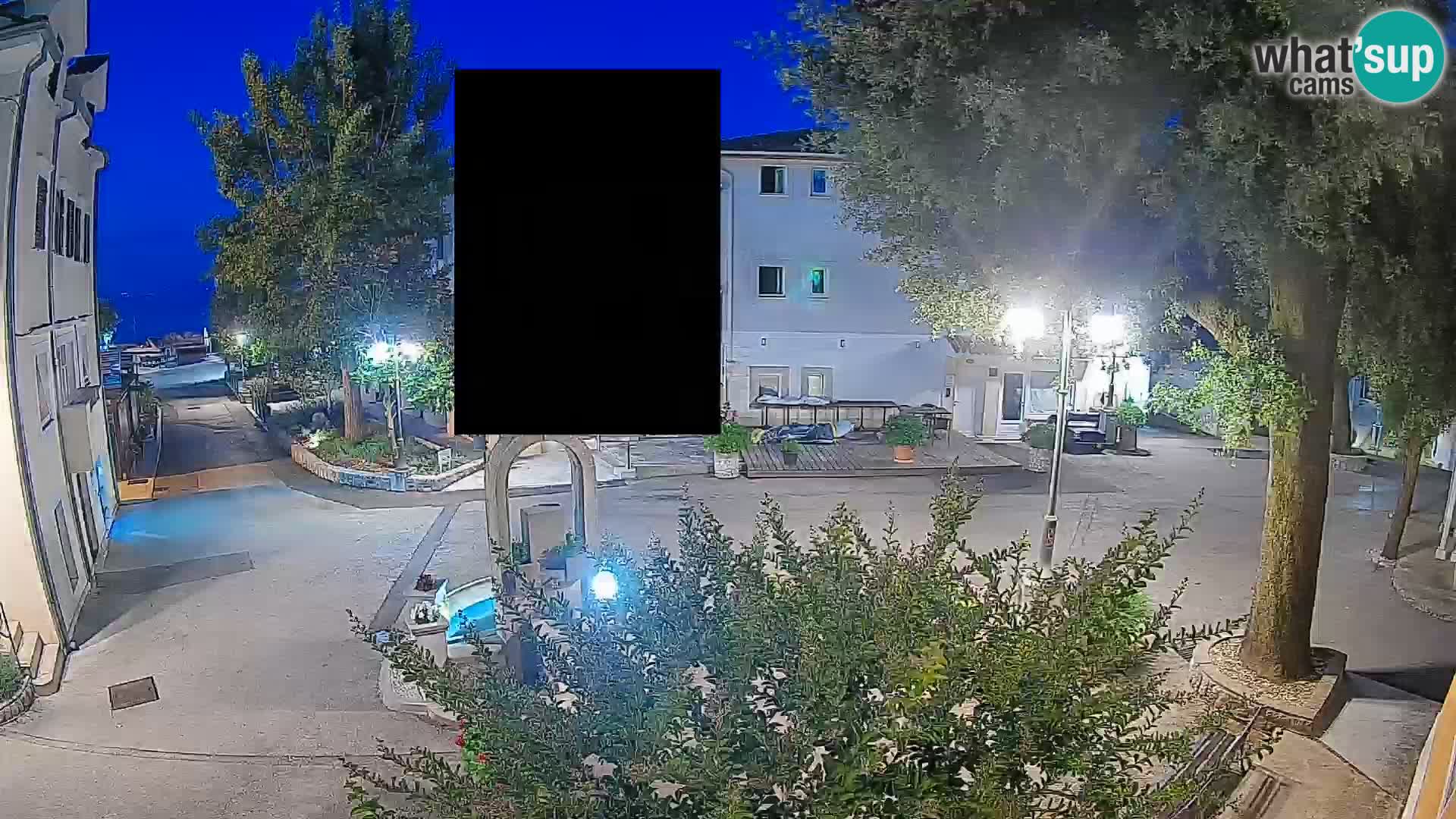 Webcam centre de Mošćenička Draga – Vue en direct du centre-ville