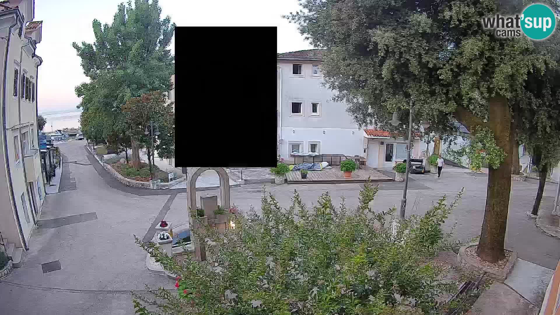 Webcam Mošćenička Draga Zentrum – Liveblick auf das Ortszentrum
