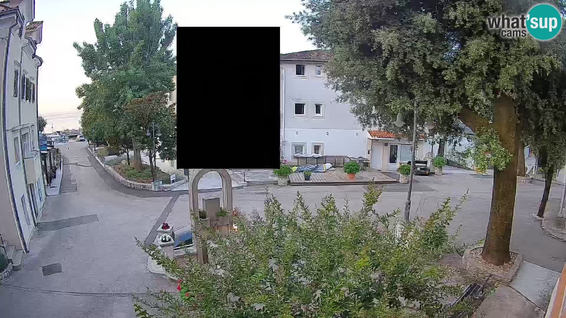 Webcam Mošćenička Draga Zentrum – Liveblick auf das Ortszentrum